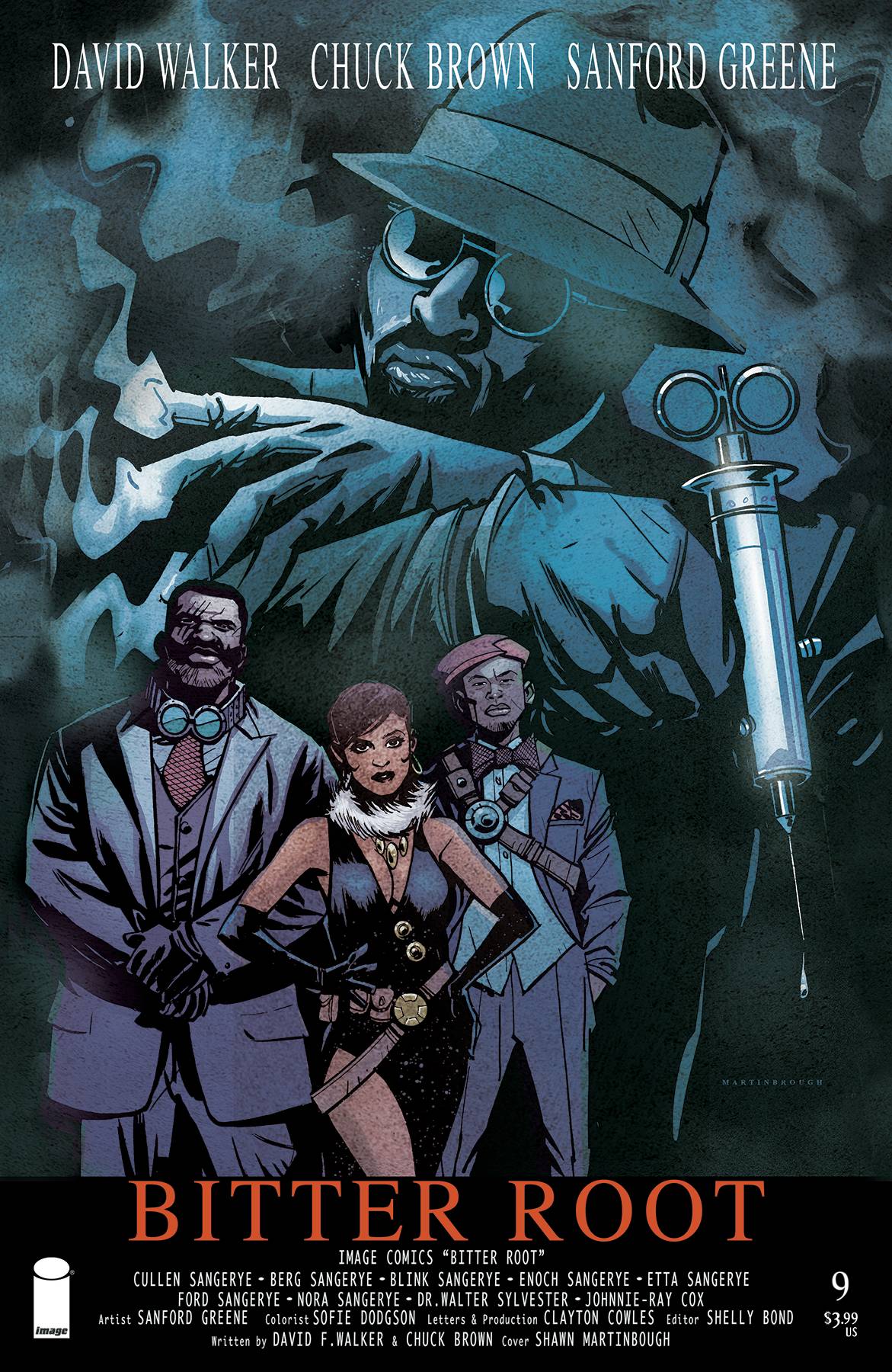 Bitter Root #9 Martinbrough Variant