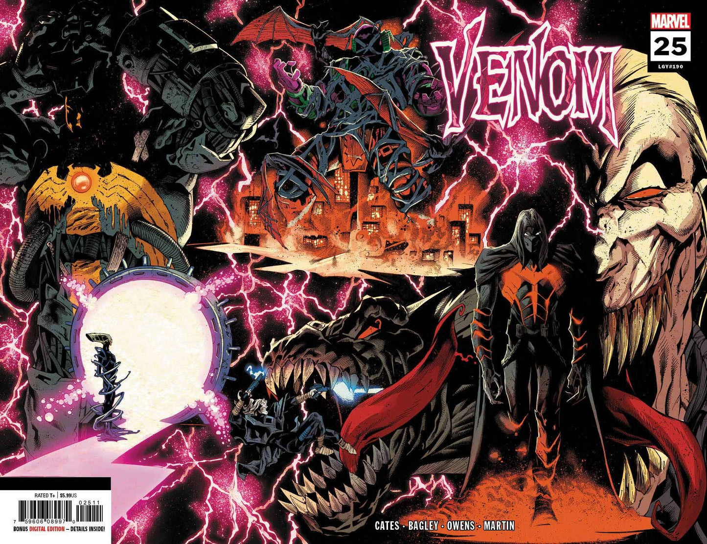 Venom #25 2nd Printing Stegman Wrap Variant