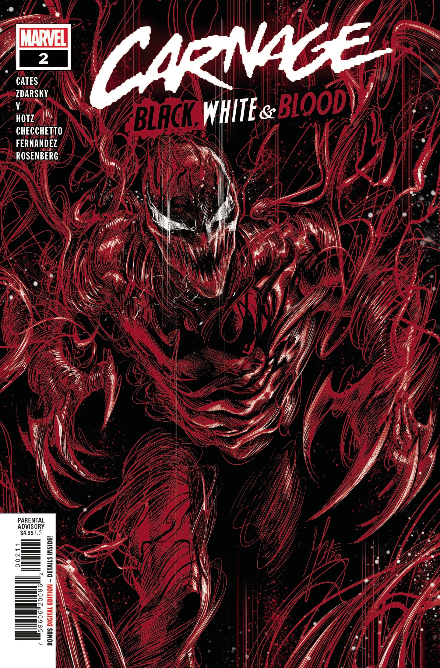 Carnage: Black, White & Blood #2A