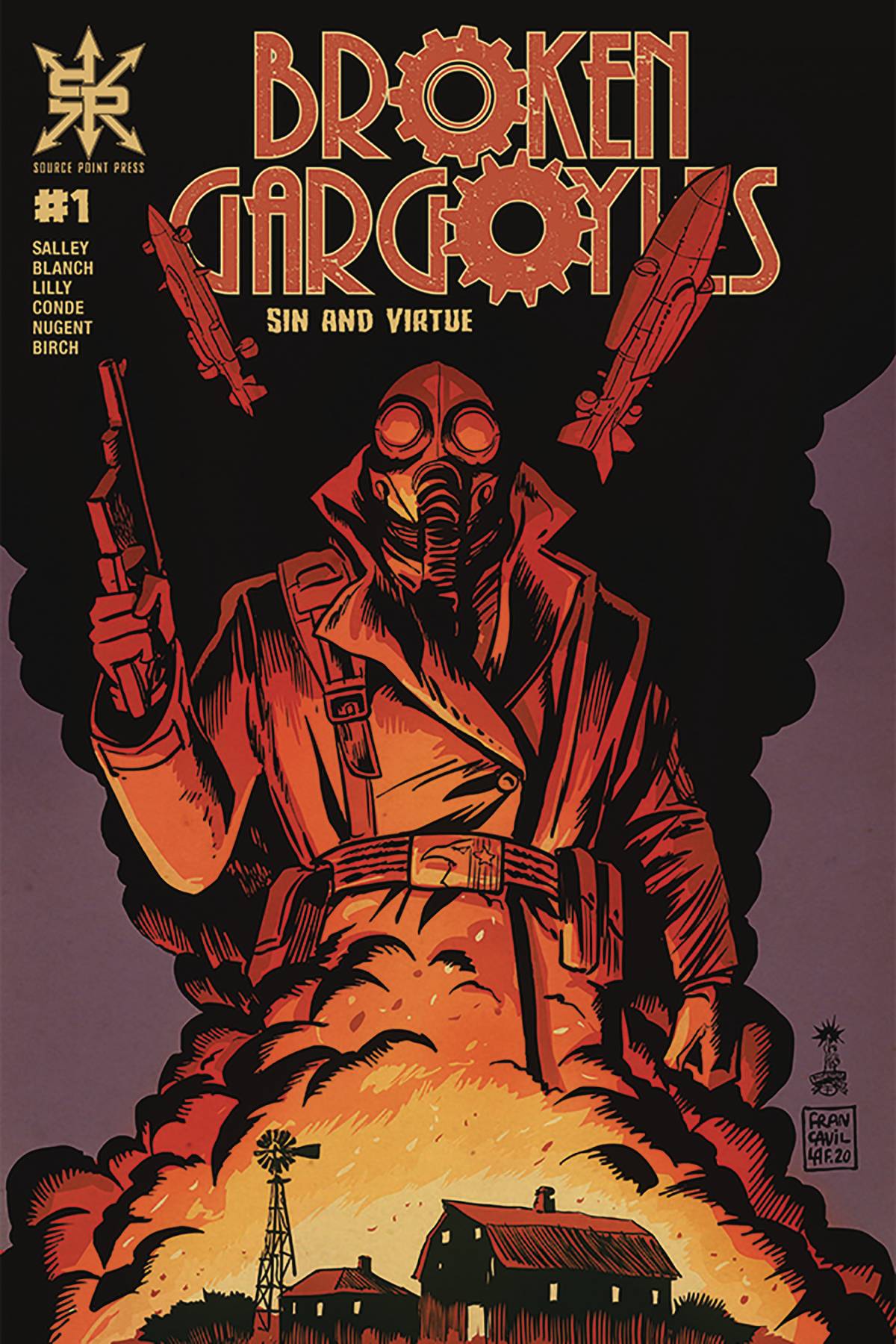 Broken Gargoyles: Sin and Virtue #1