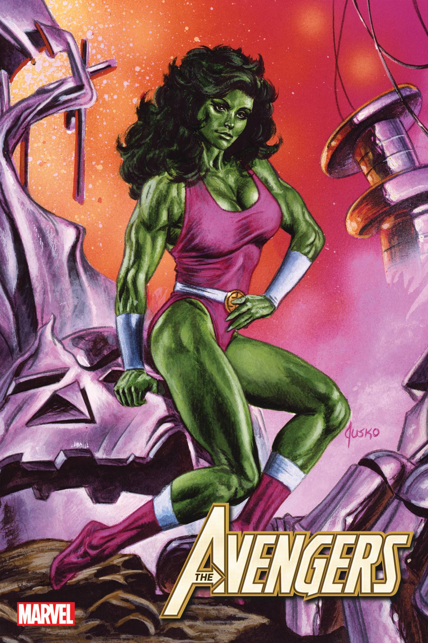 Avengers #49 Jusko Variant