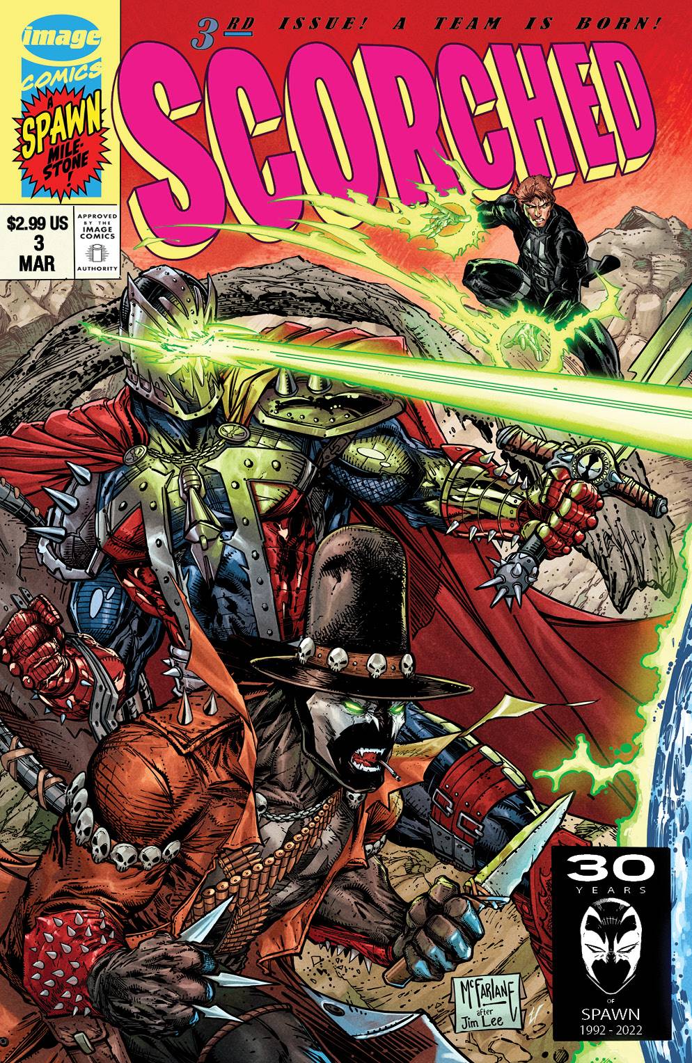 Spawn Scorched #3 McFarlane Variant