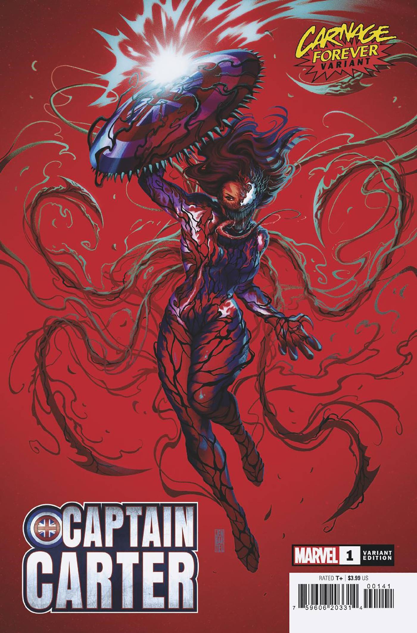 Captain Carter #1D Bartel Variant