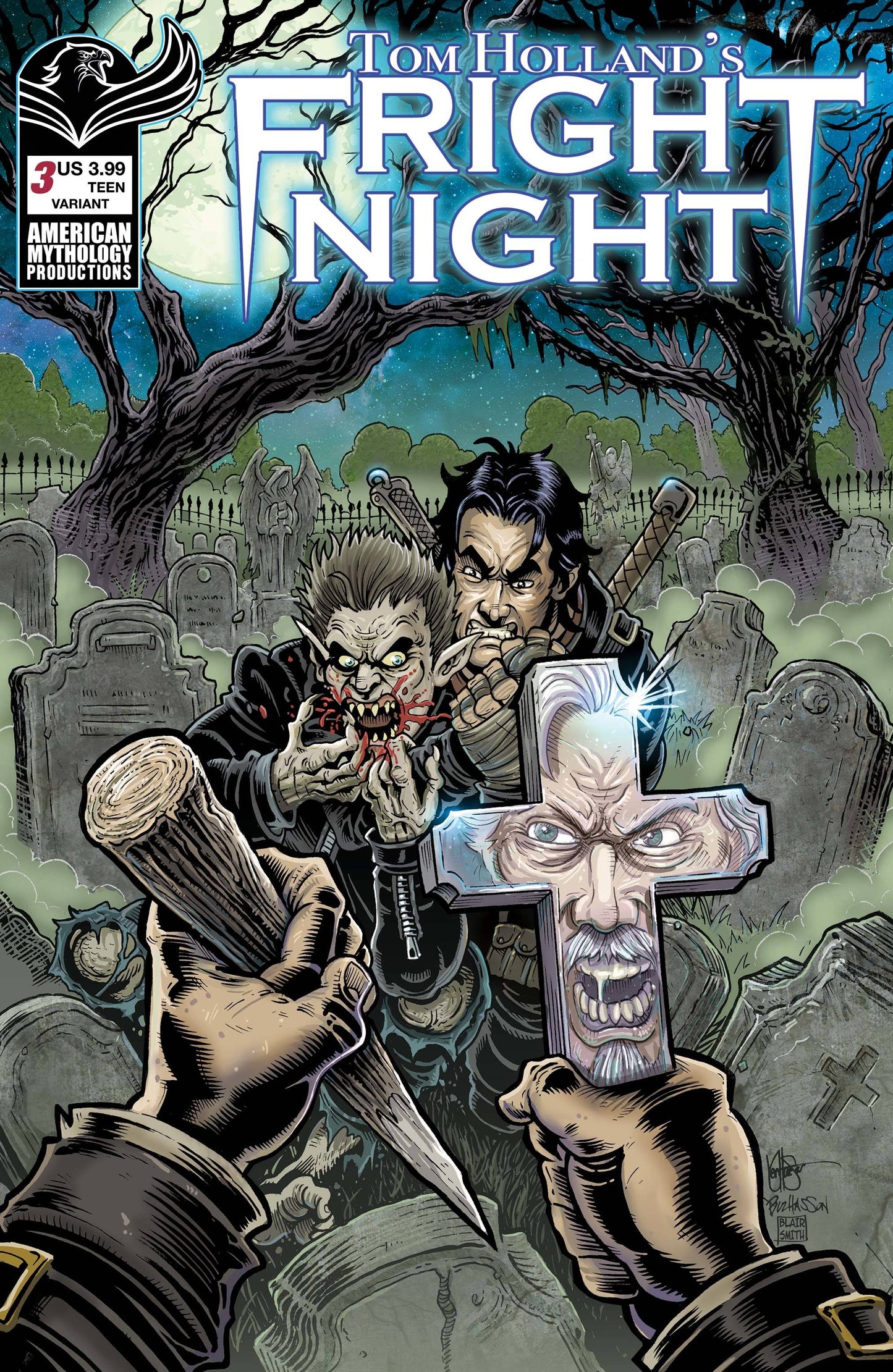 TOM HOLLANDS FRIGHT NIGHT #3C HAESER VARIANT