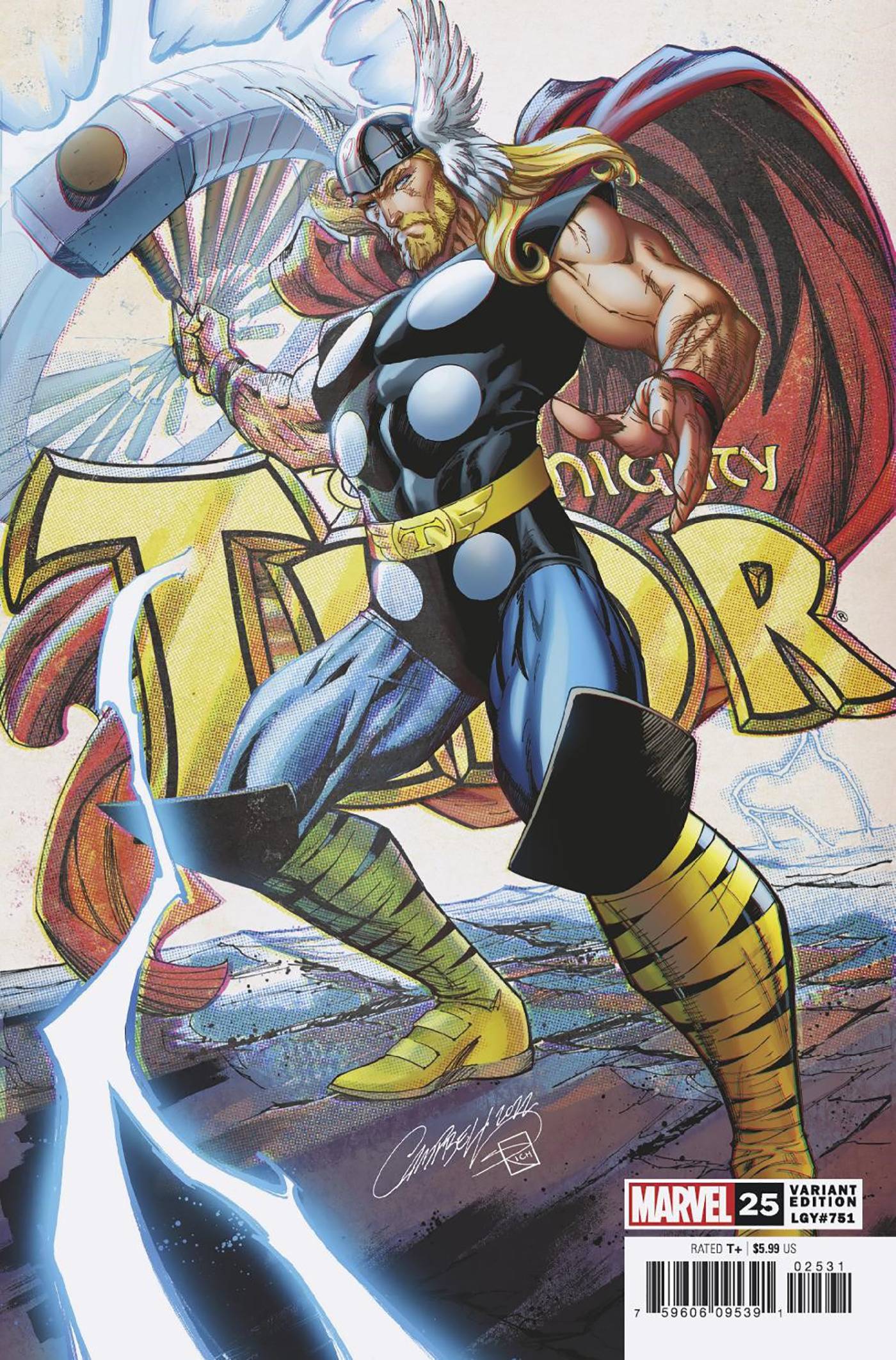 Thor #25C J Scott Campbell Variant