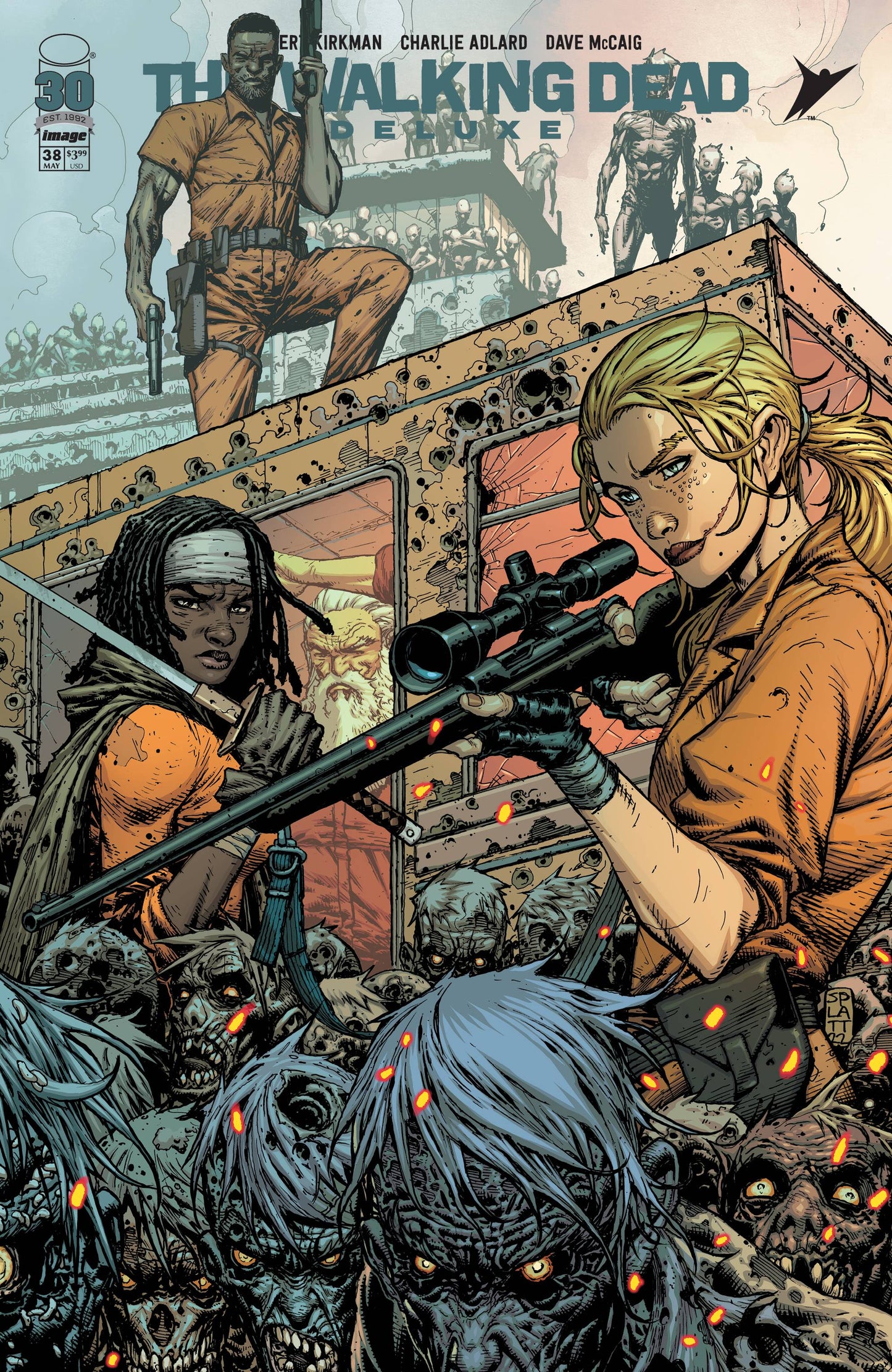 The Walking Dead Deluxe #38 Platt & McCaig (MR)