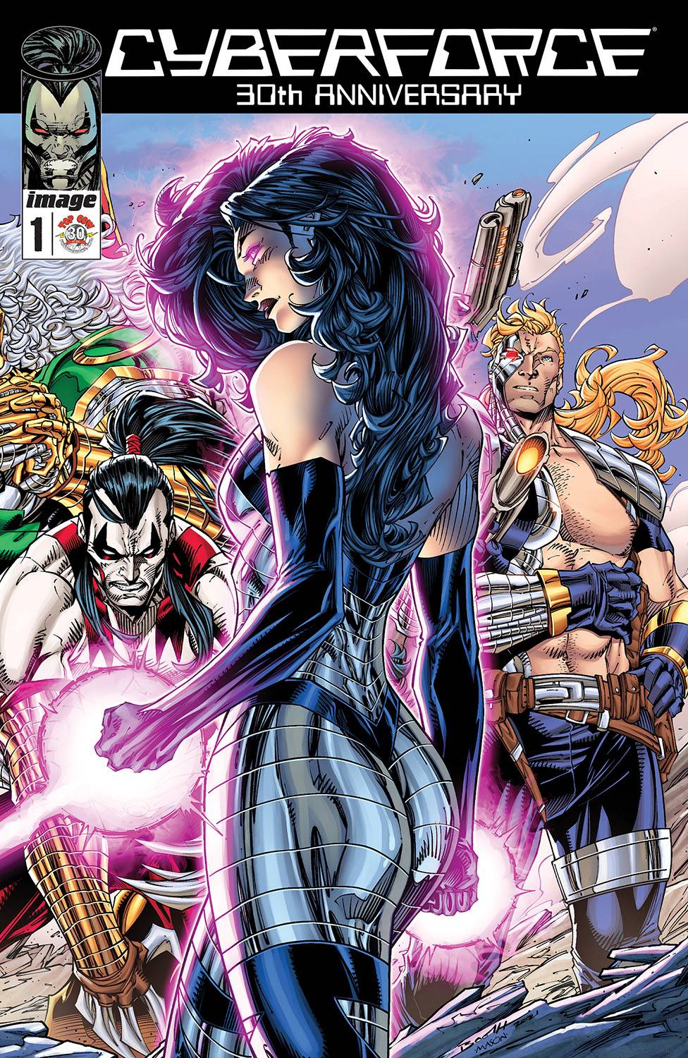 Cyberforce #1C 30th Anniversary Edition Booth Variant