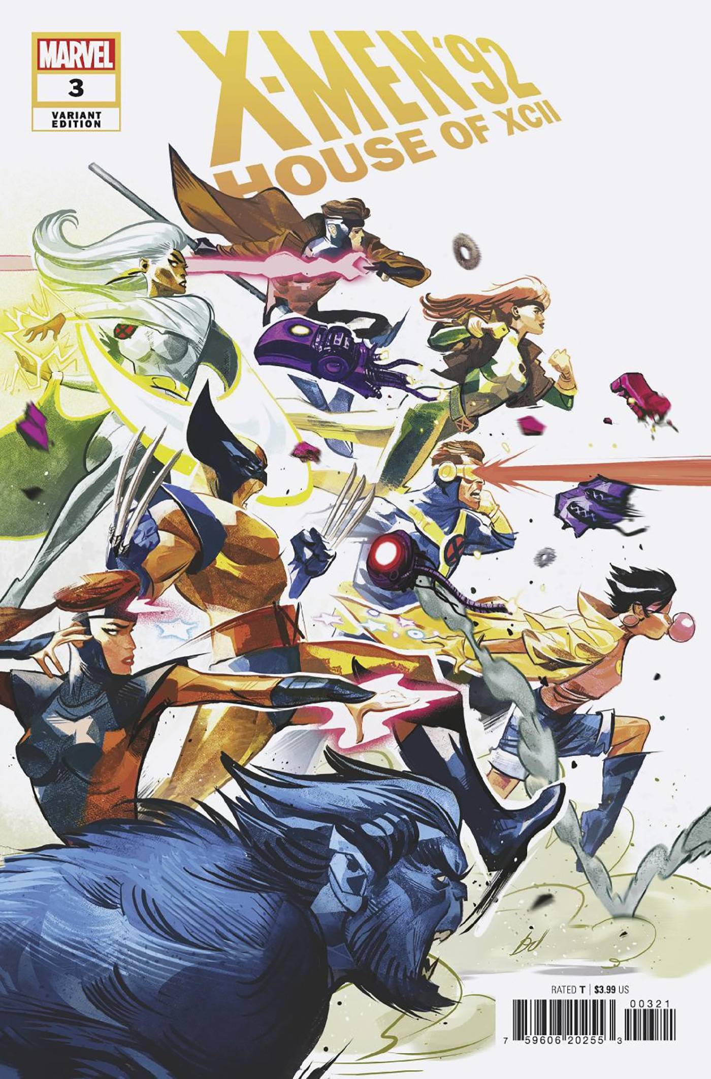 X-Men '92: House of XCII #3C Del Mundo Variant