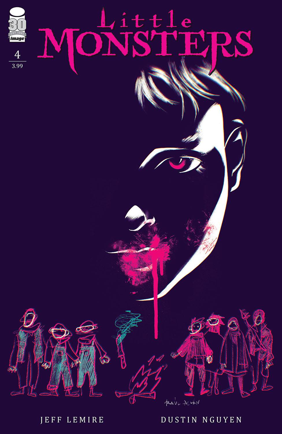 Little Monsters #4B Allen Variant (MR)