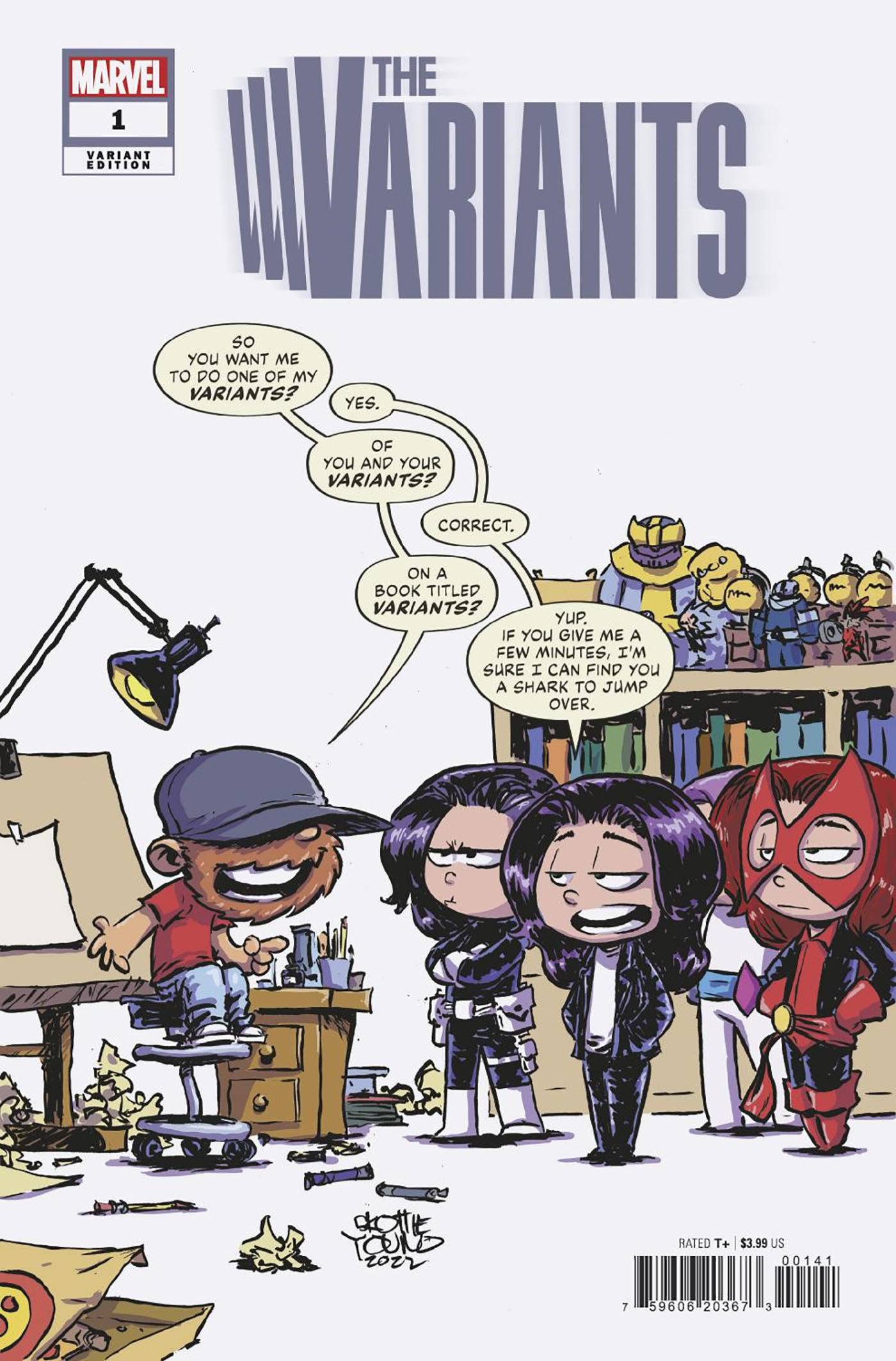 Variants #1D (of 5) Young Variant