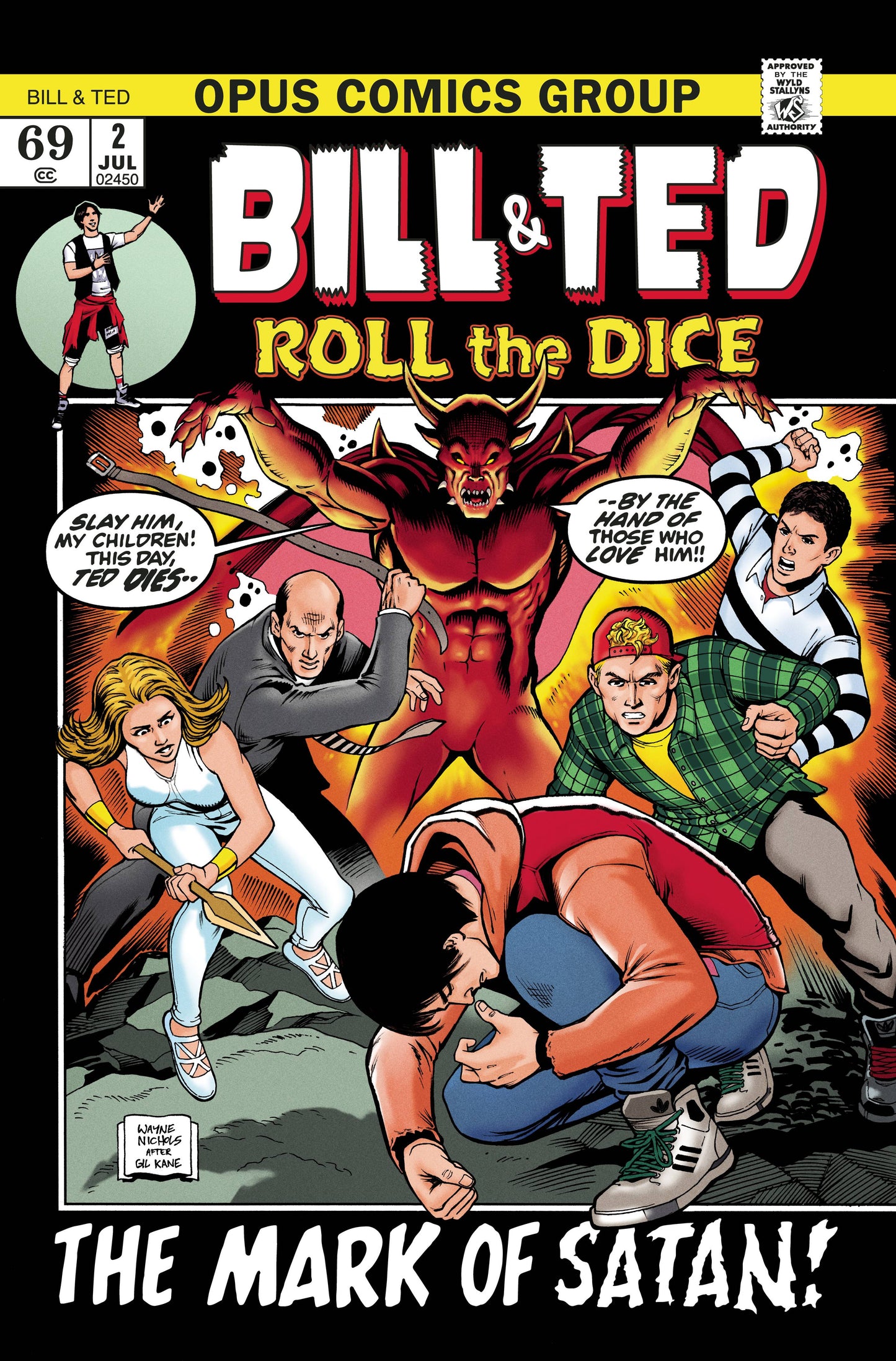 Bill & Ted Roll Dice #2 1:5 Incentive Variant