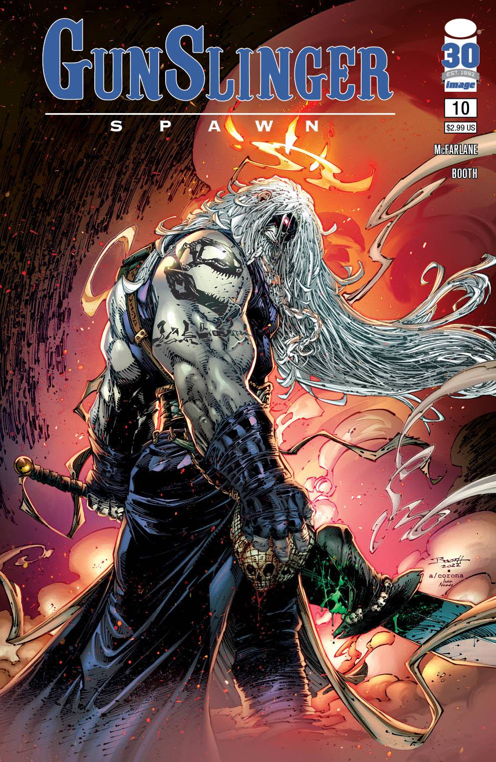 Gunslinger Spawn #10B Booth Variant