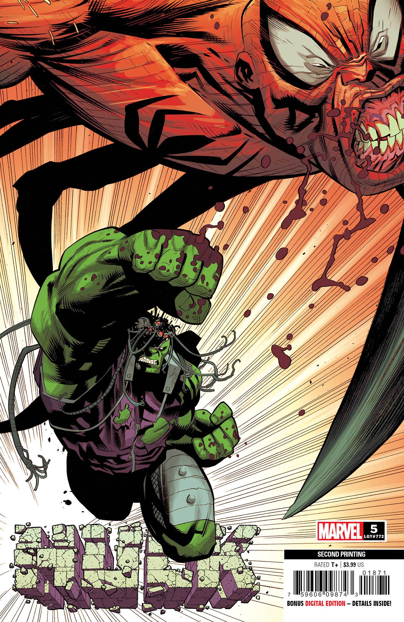 Hulk #5F 2nd Printing