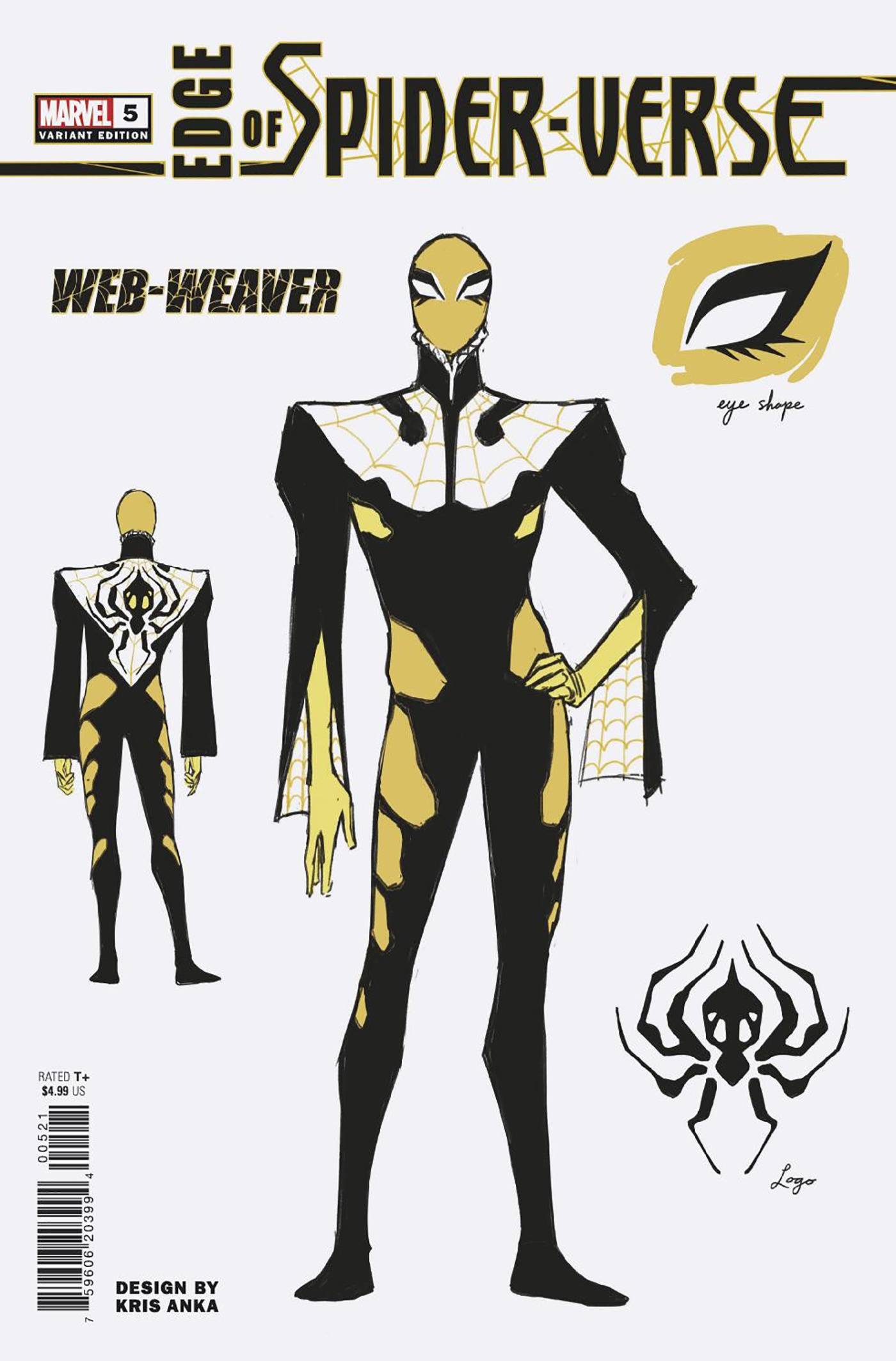 Edge of Spider-Verse #5B (of 5) 1:10 Anka Incentive Variant