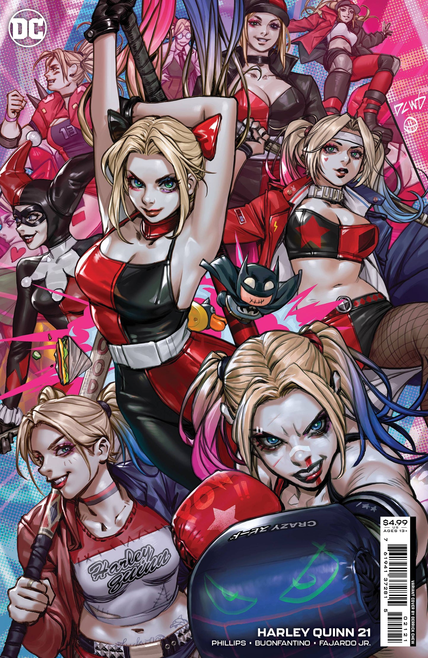 Harley Quinn #21B Chew Variant