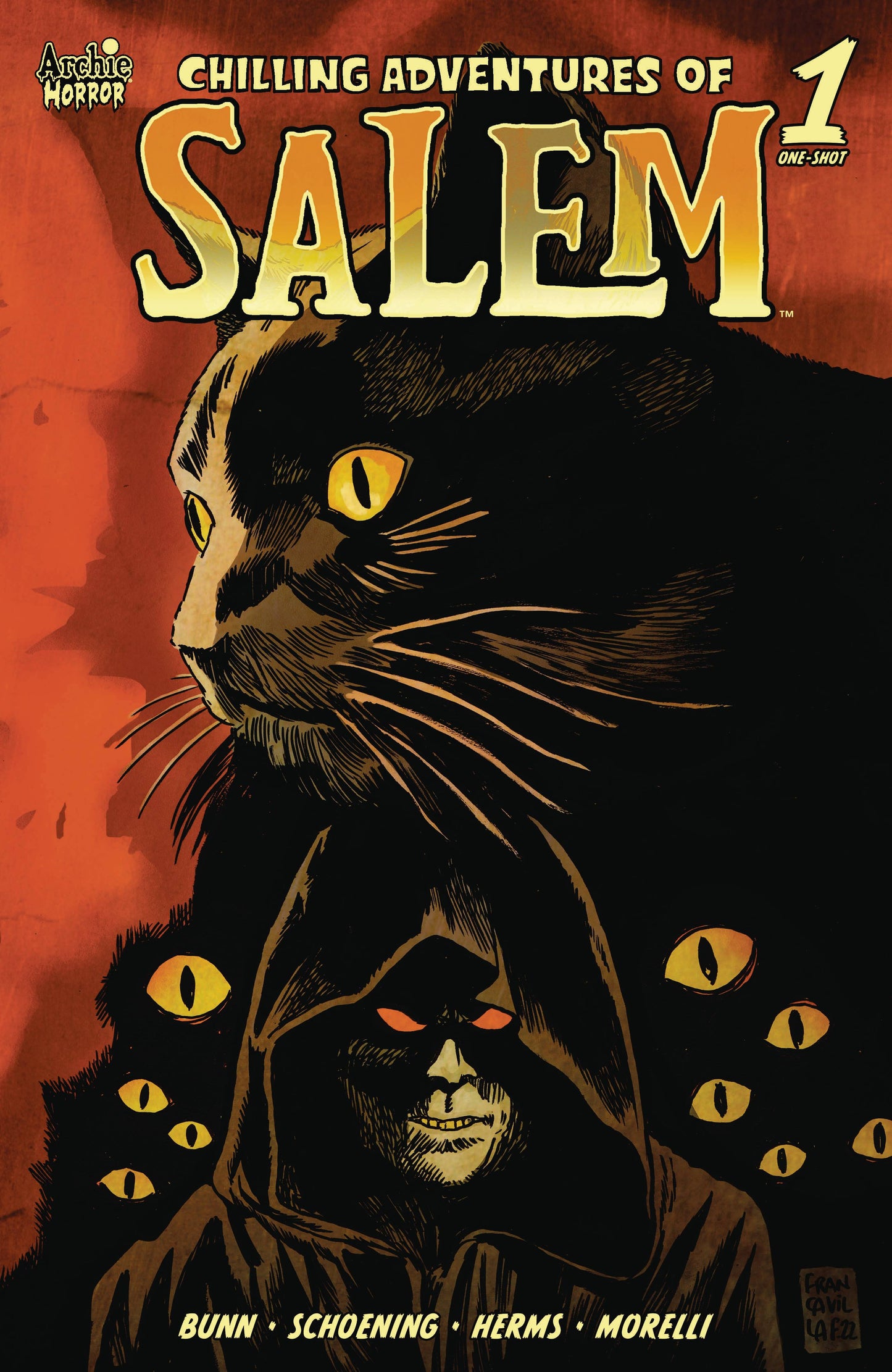 Chilling Adventures of Salem #1B Francavilla Variant