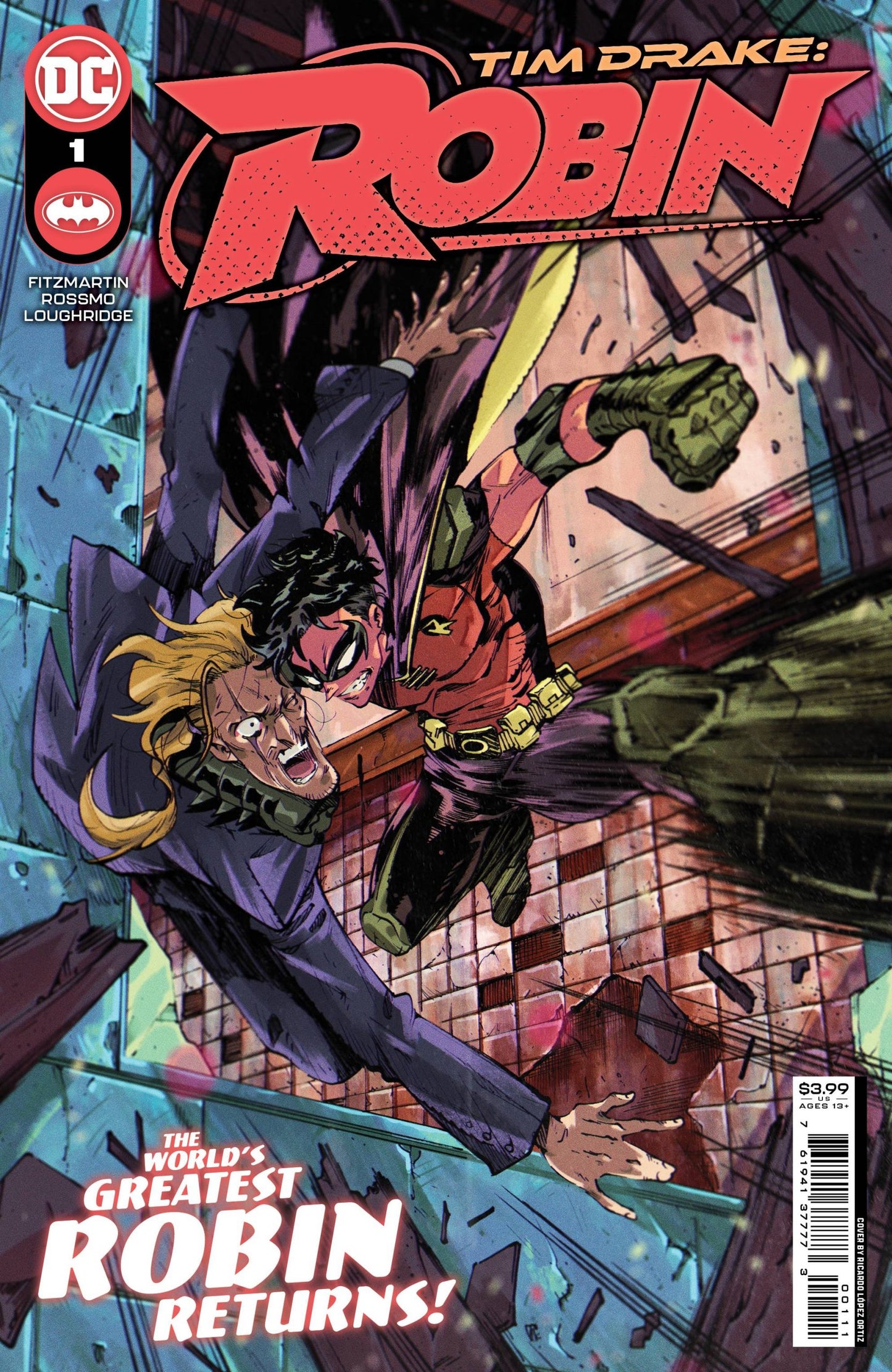 Tim Drake: Robin #1A Ricardo Lopez Ortiz