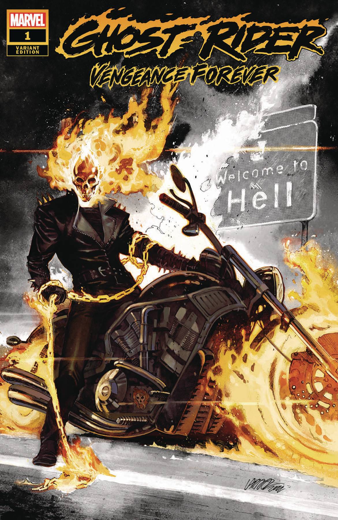 Ghost Rider: Vengeance Forever #1D Larraz Retailer Variant