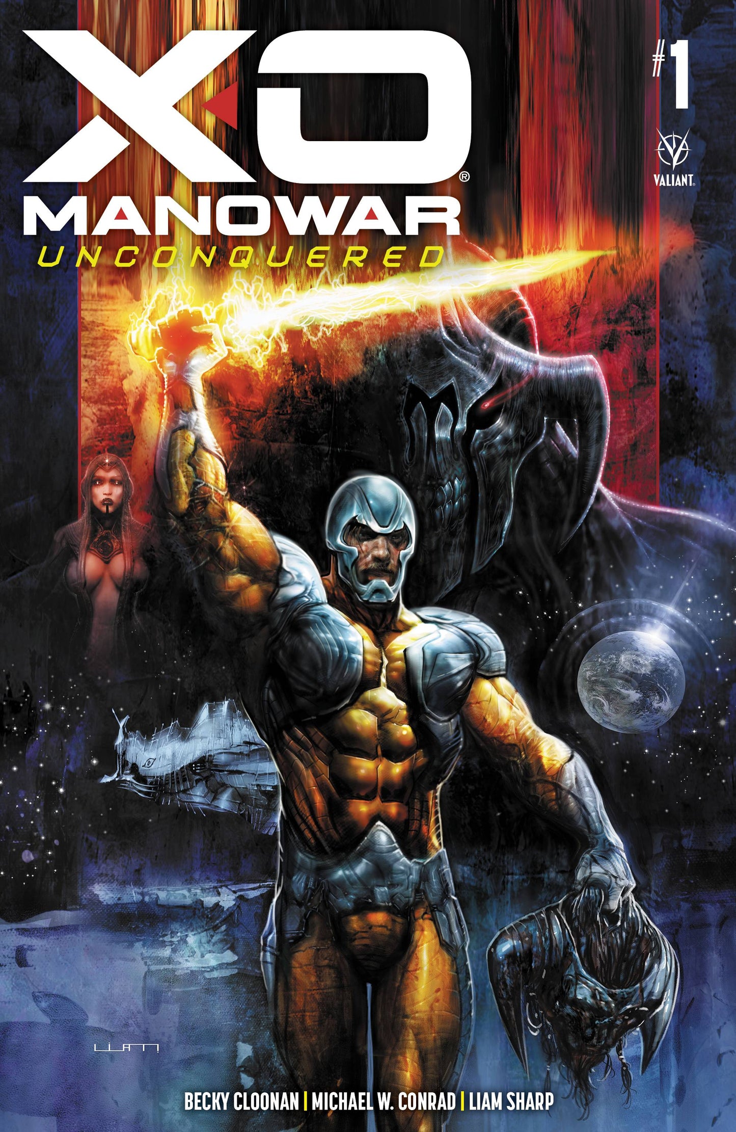 X-O Manowar Unconquered #1A (MR)