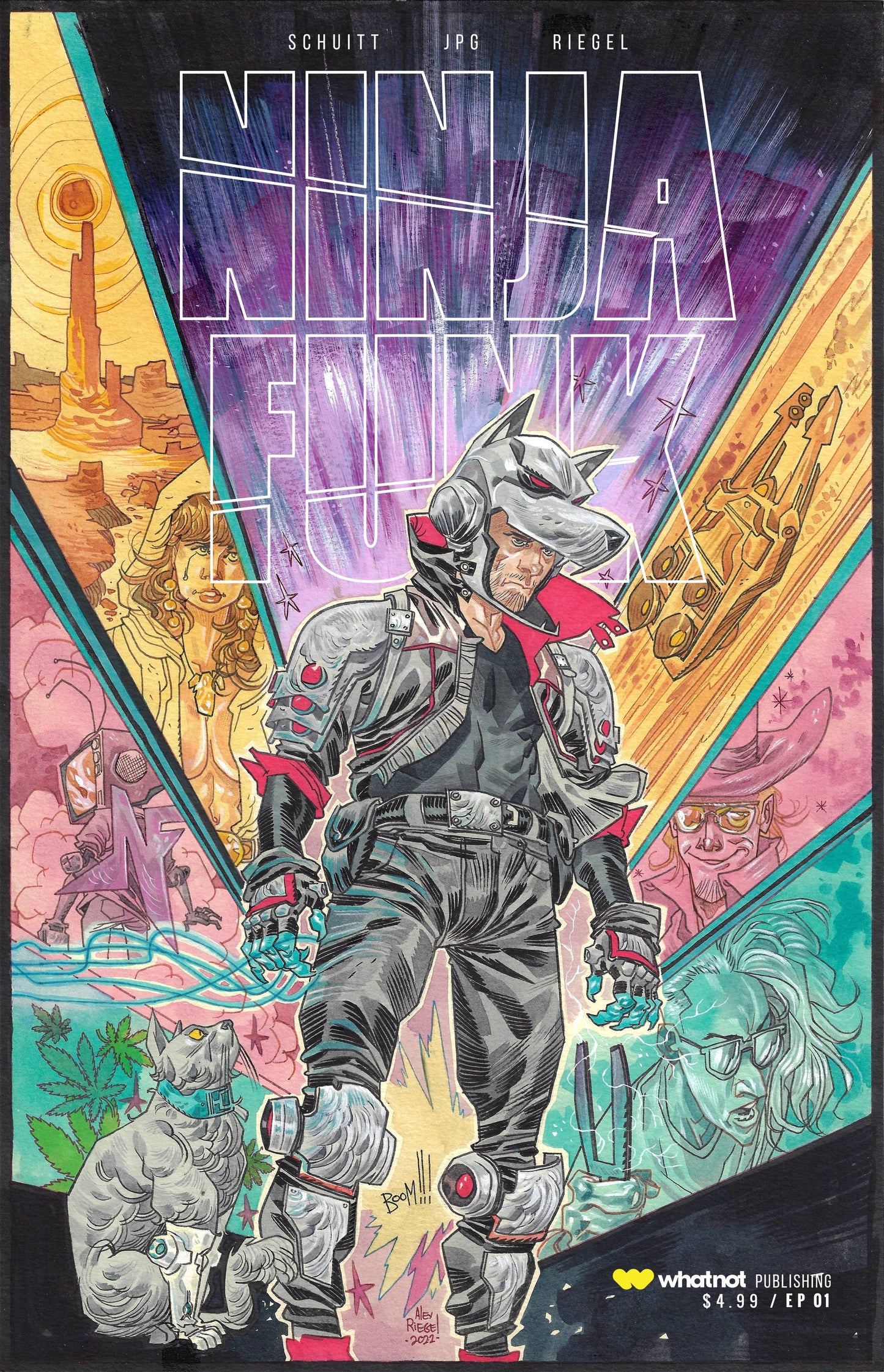 Ninja Funk #1B (of 4) Riegel Variant (MR)