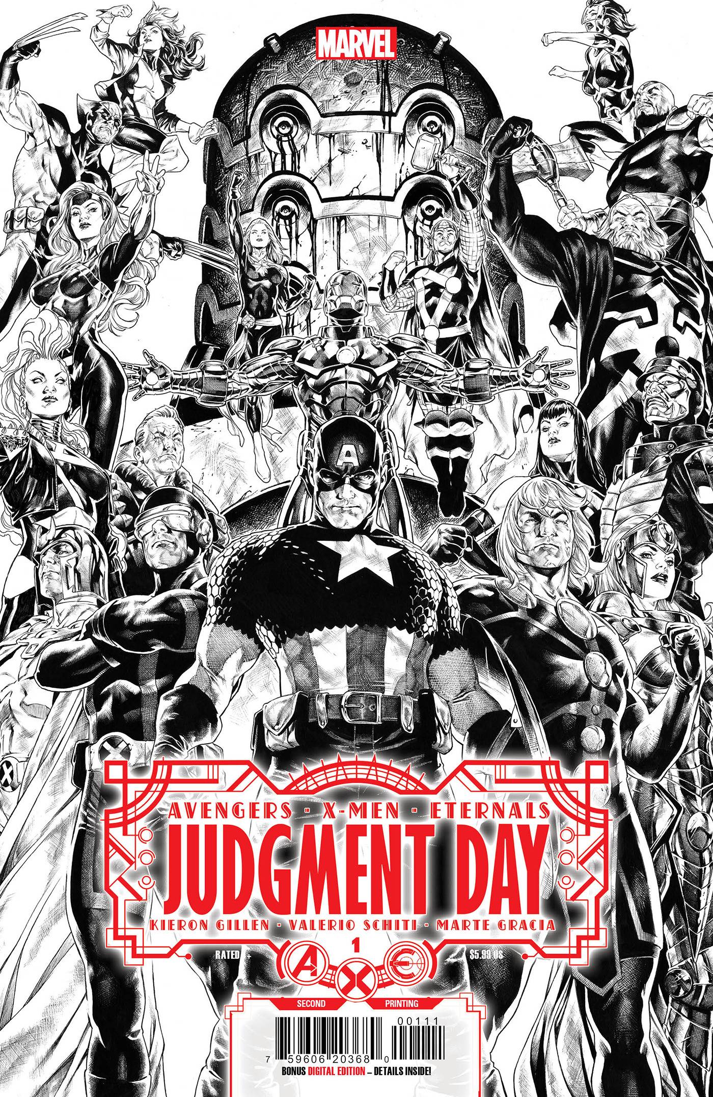 Axe Judgement Day #1 (of 6) 2nd Printing