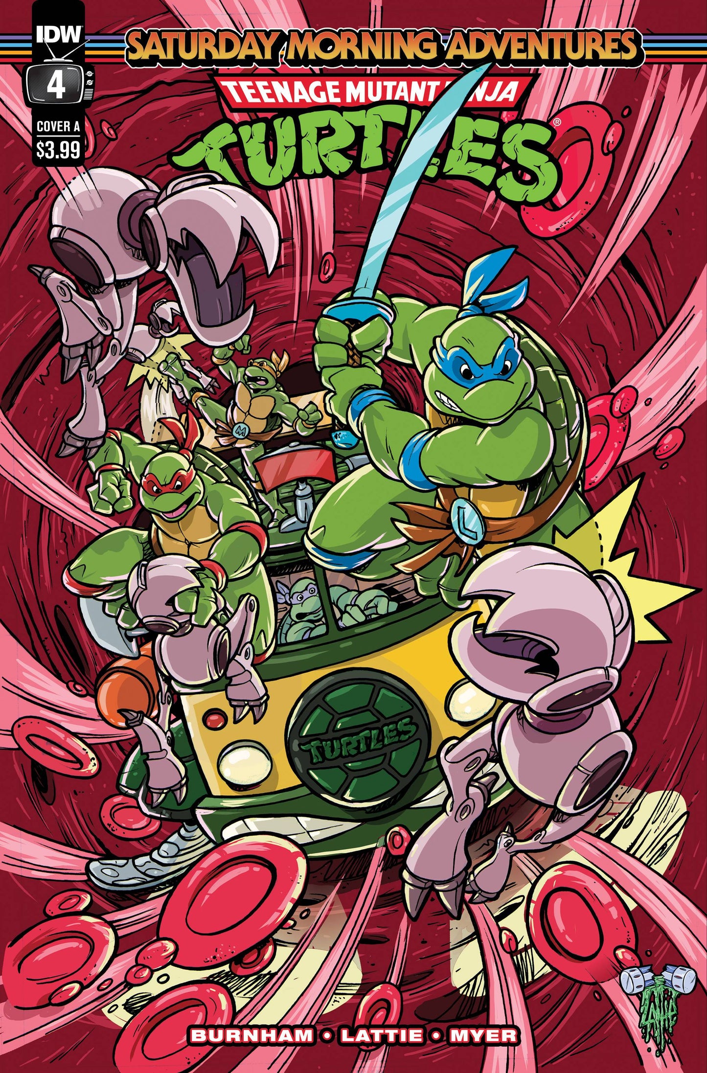 TMNT: Saturday Morning Adventures #4A