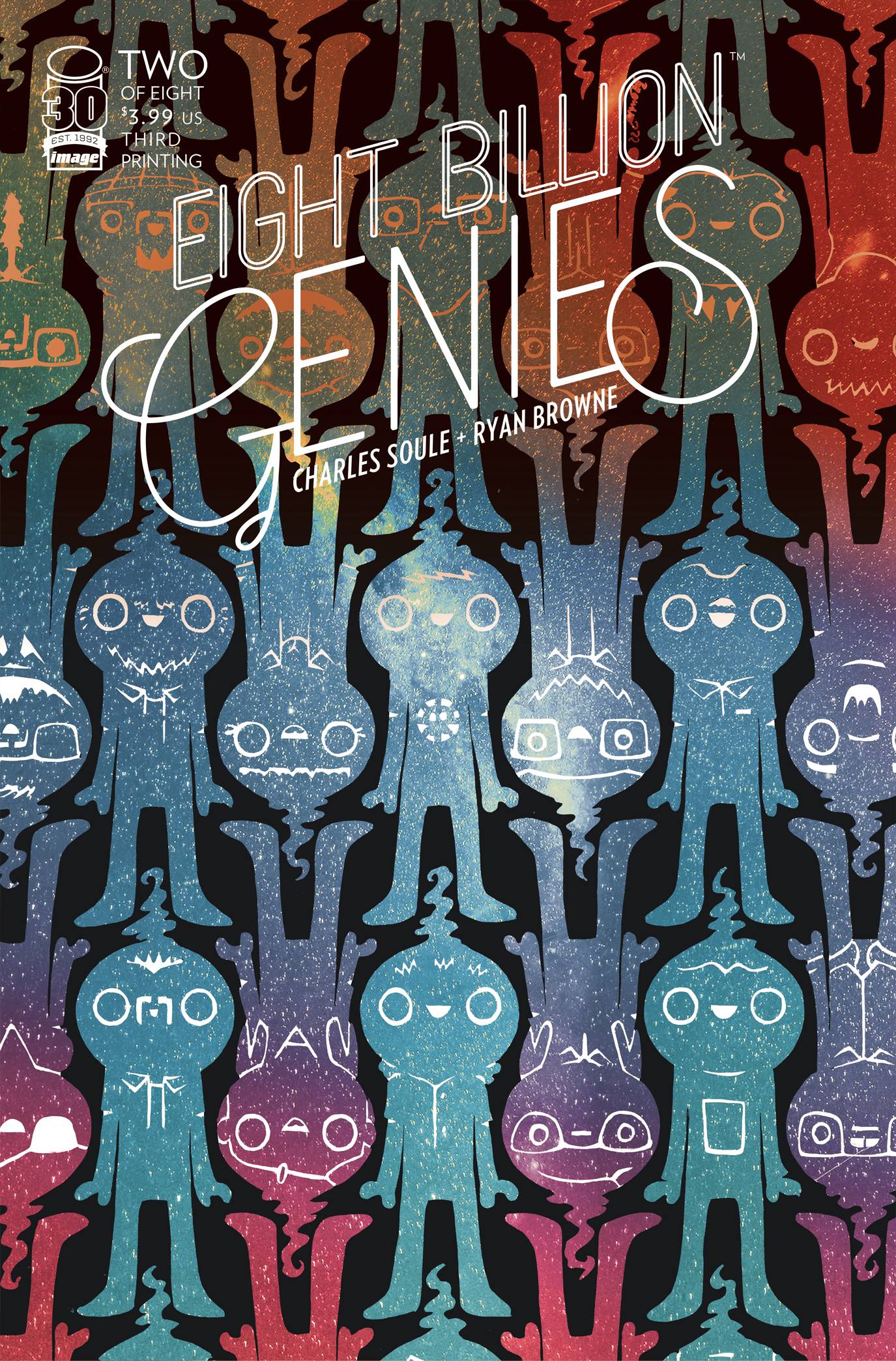 Eight Billion Genies #2 (of 8) 3rd Printing (MR)