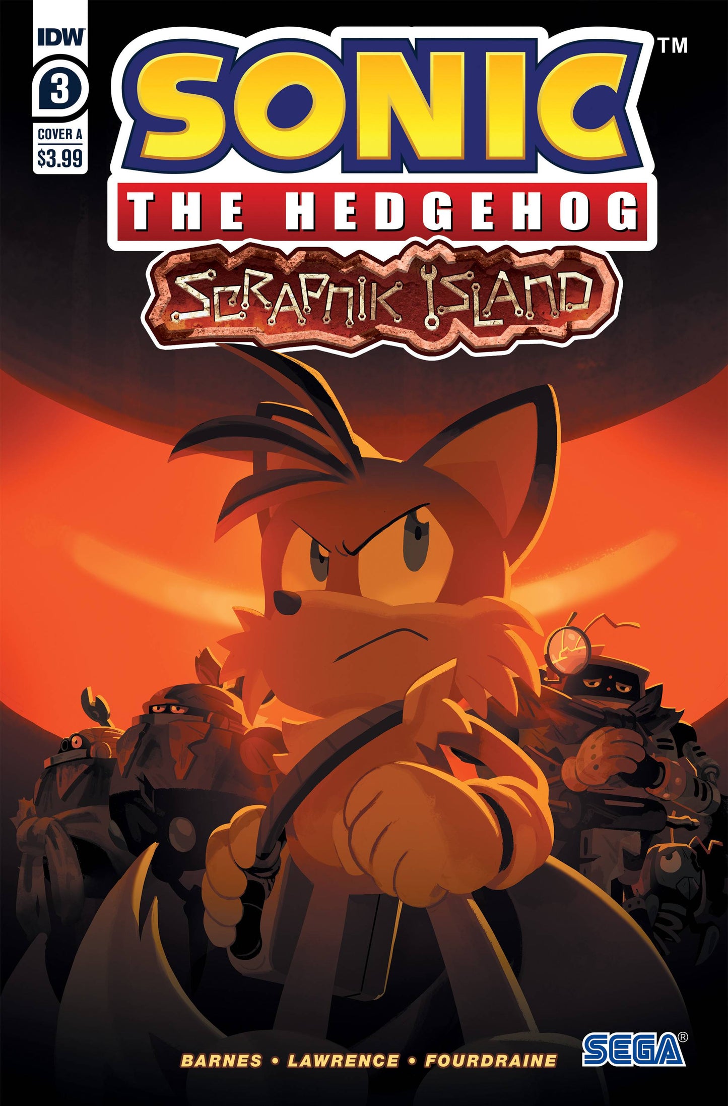 Sonic the Hedgehog: Scrapnik Island #3A