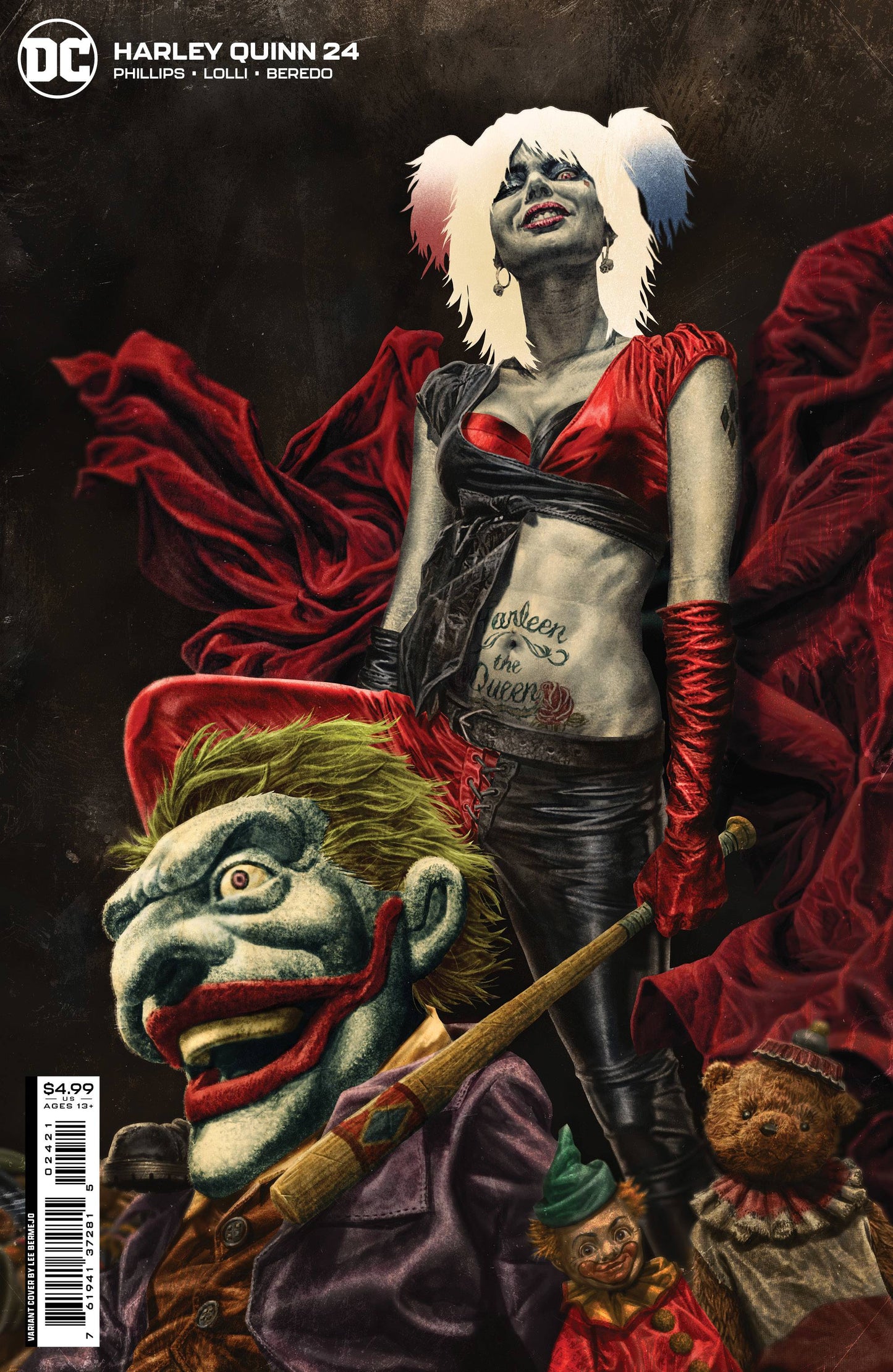 Harley Quinn #24B Bermejo Variant