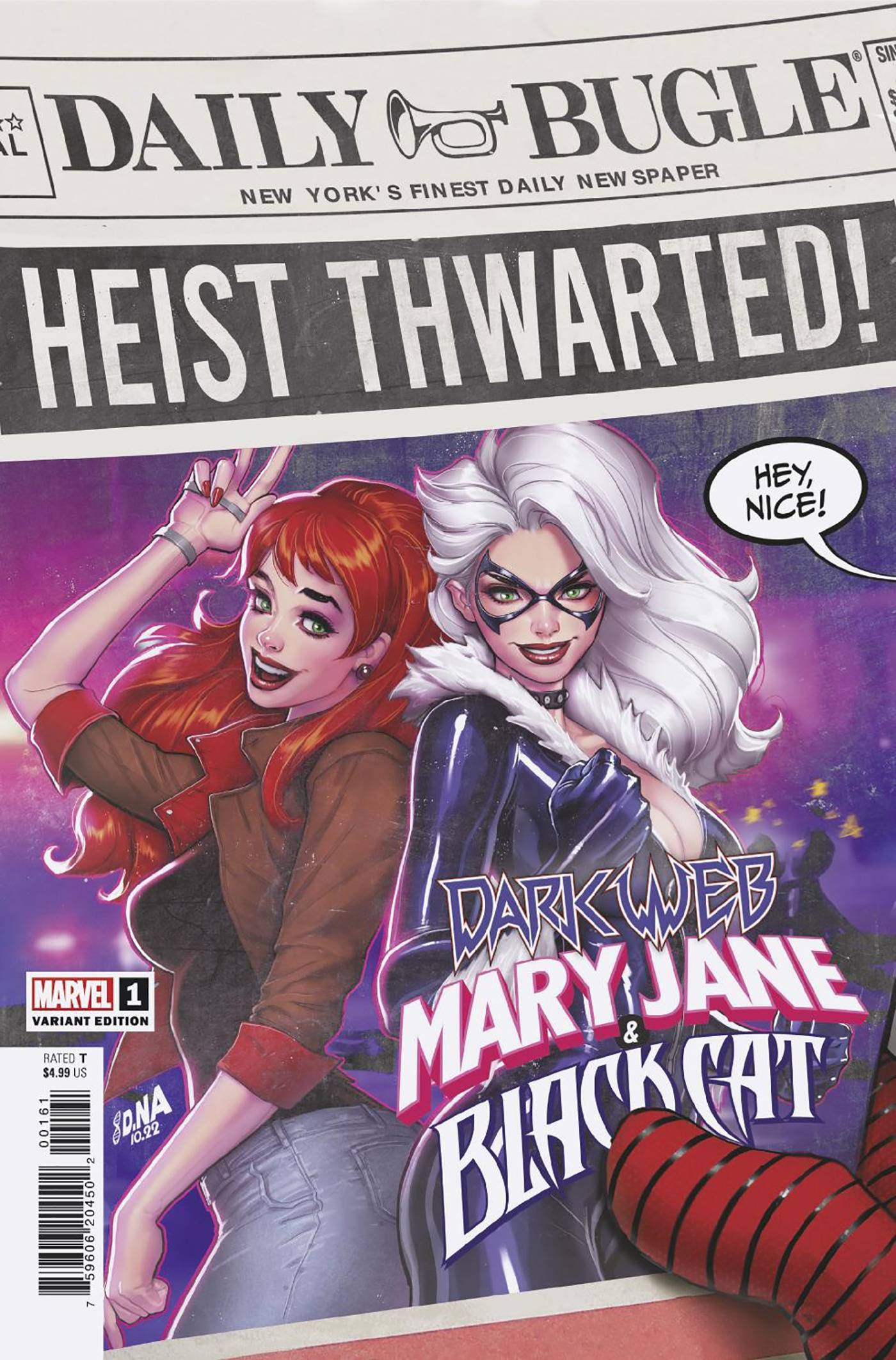 Mary Jane & Black Cat #1F (of 5) Nakayama Variant