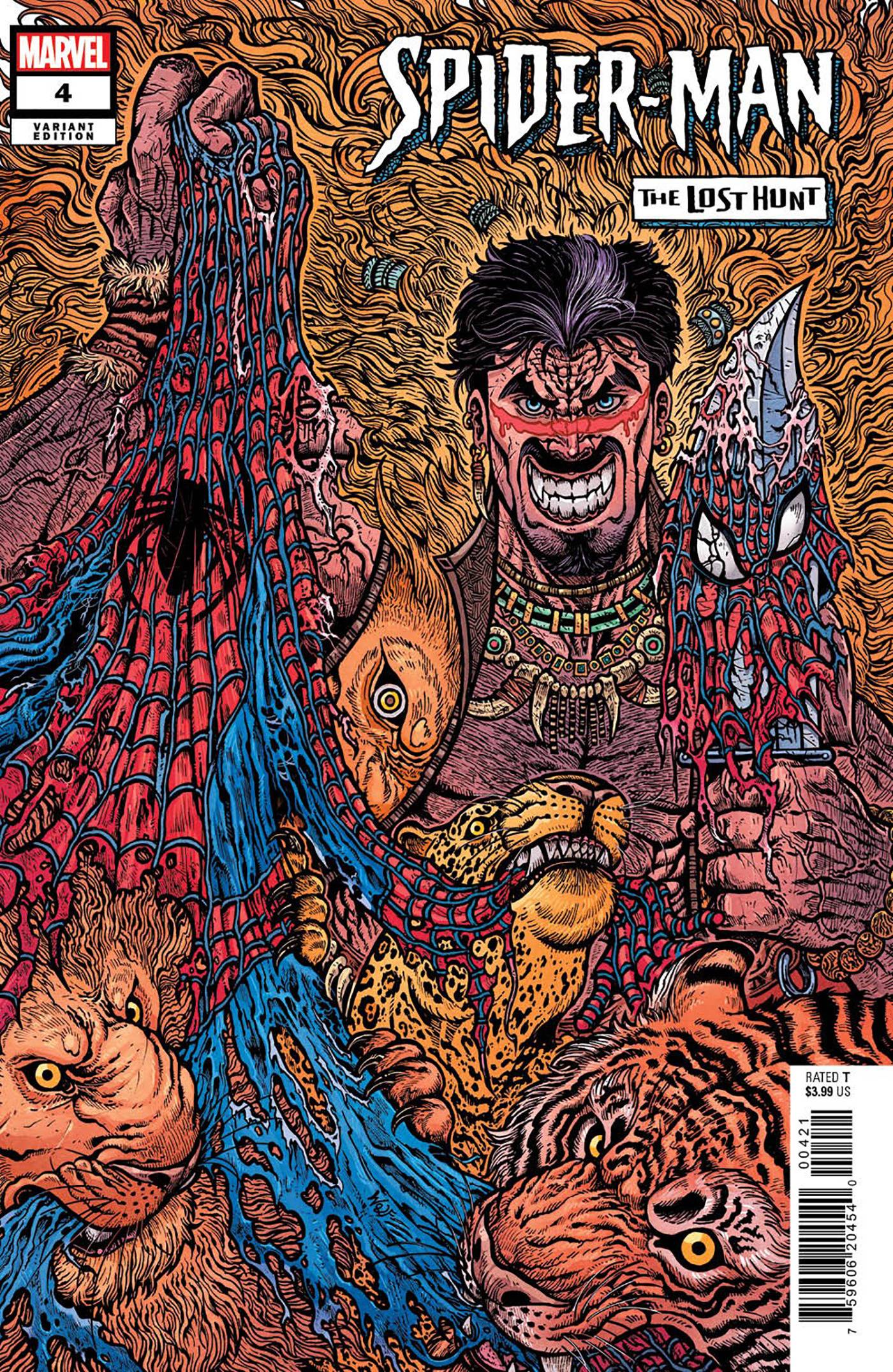 Spider-Man: Lost Hunt #4B (of 5) Wolf Variant