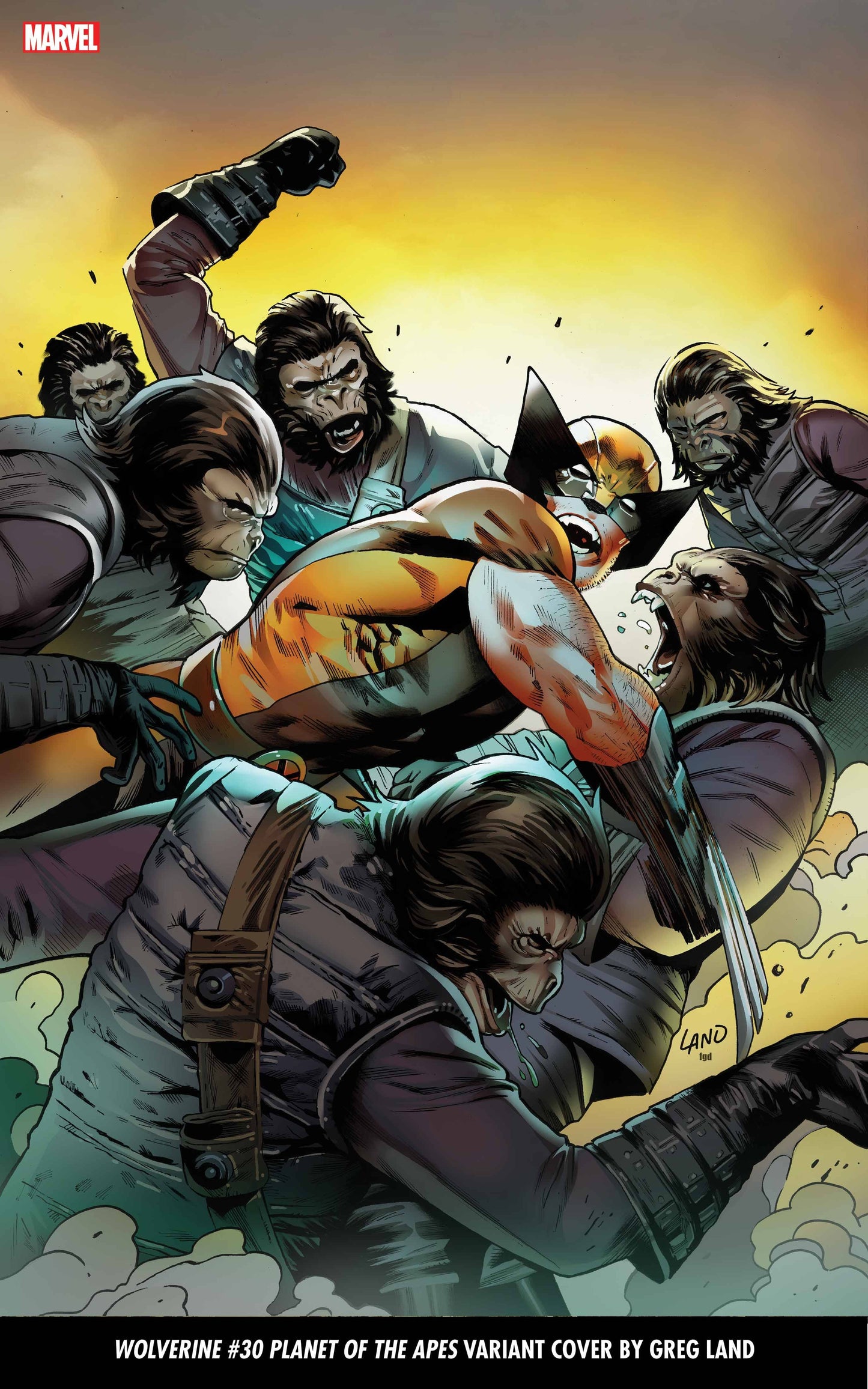 Wolverine #30C Land Variant