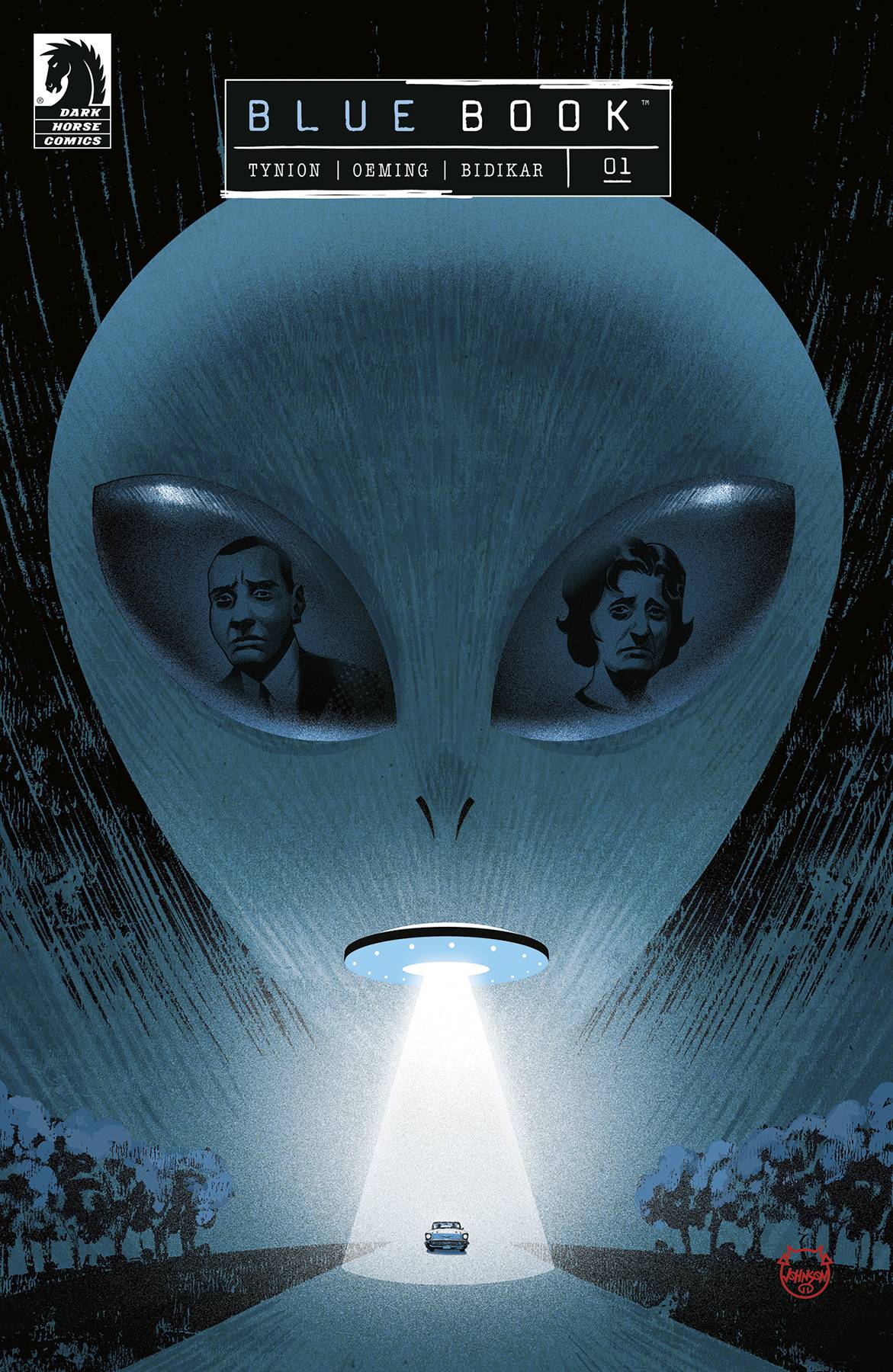 Blue Book #1 (of 5) Johnson Variant