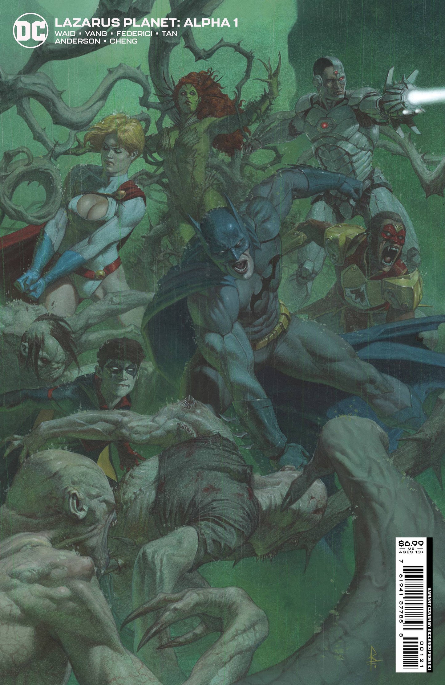 Lazarus Planet Alpha #1B Federici Variant