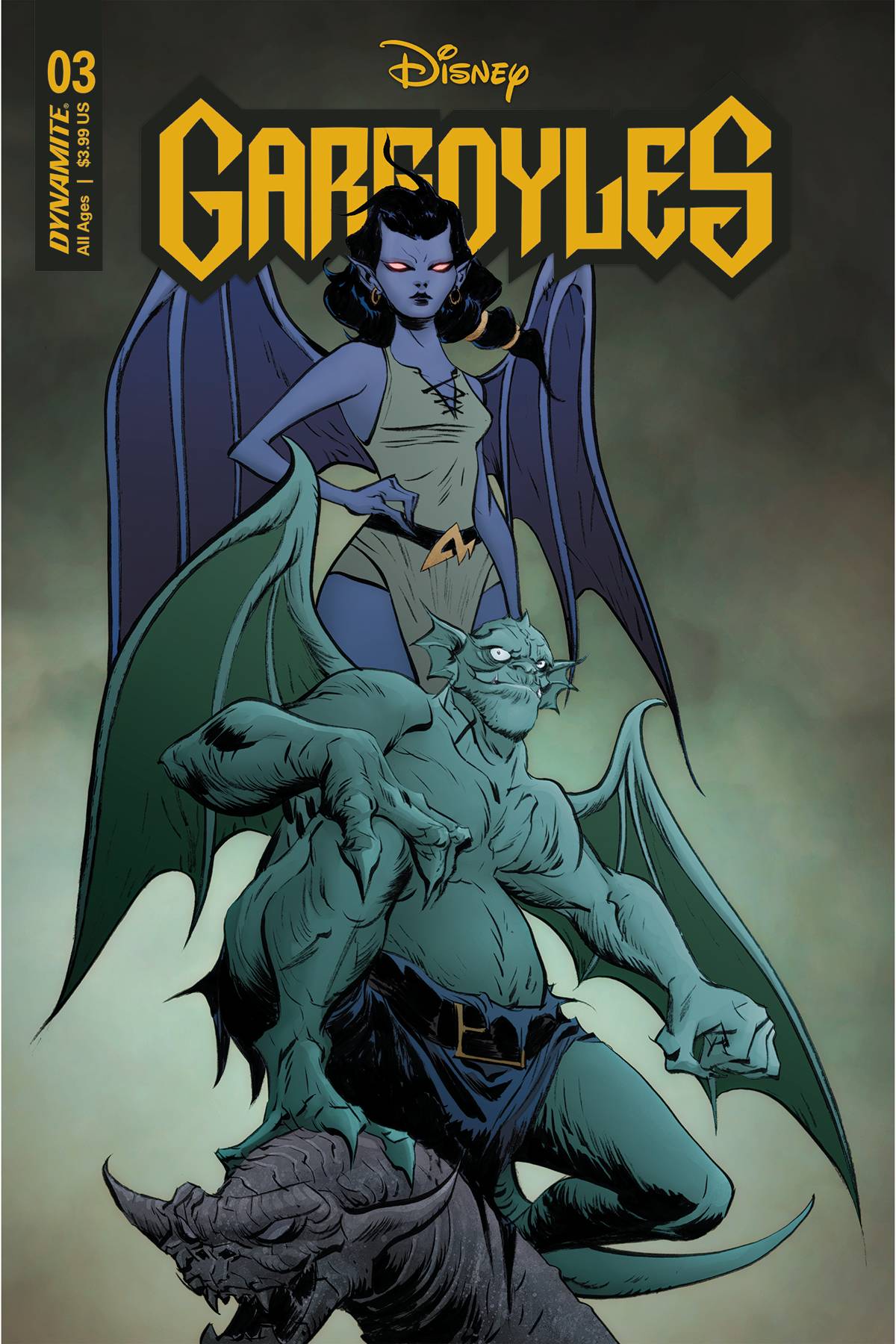 Gargoyles #3E Lee Variant