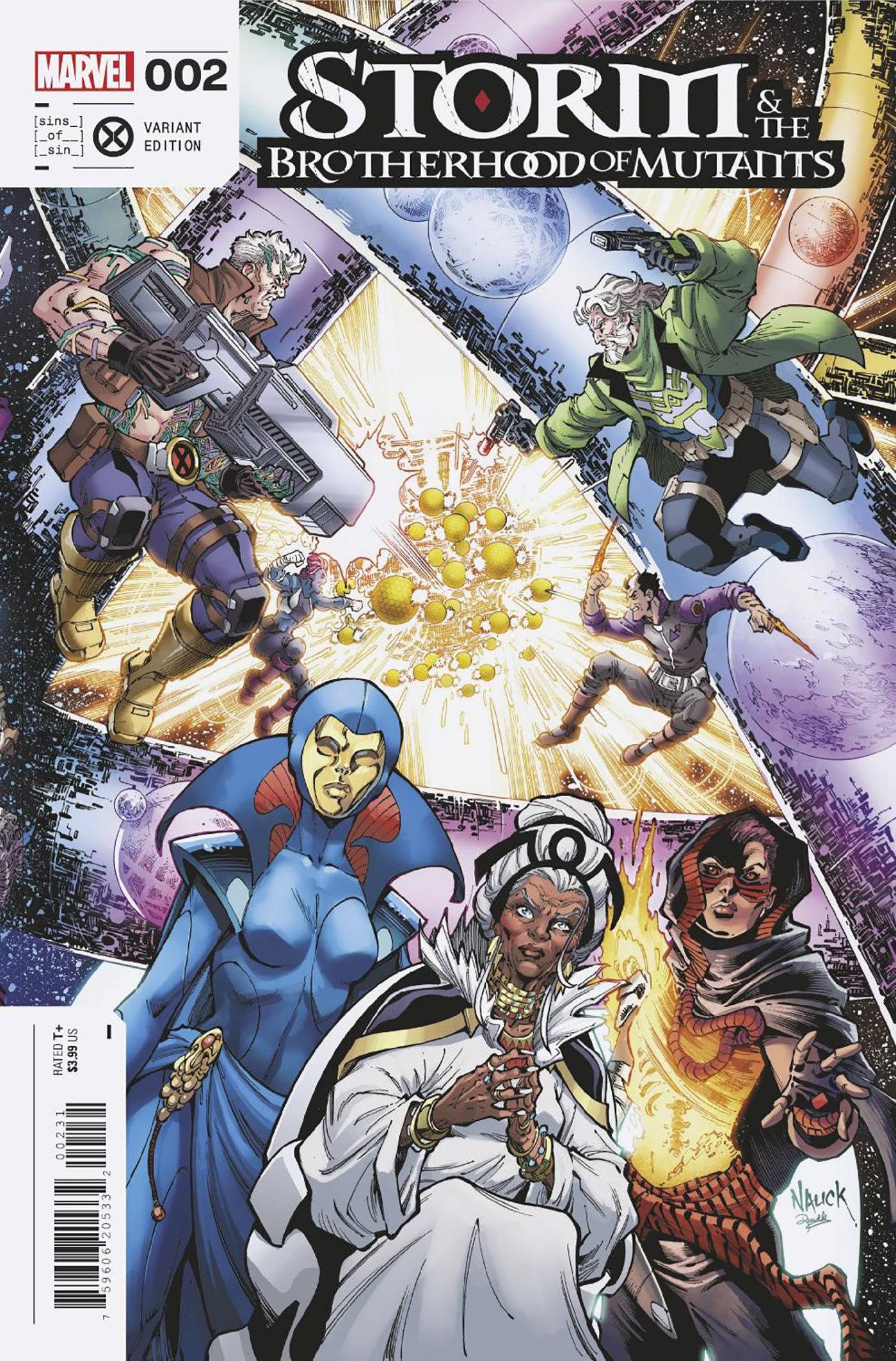 Storm & The Brotherhood of Mutants #2C Nauck Variant