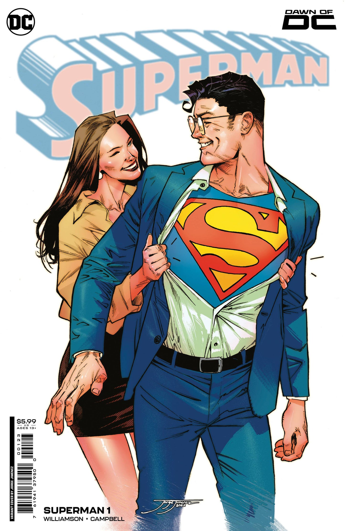 Superman #1K Jimenez Variant
