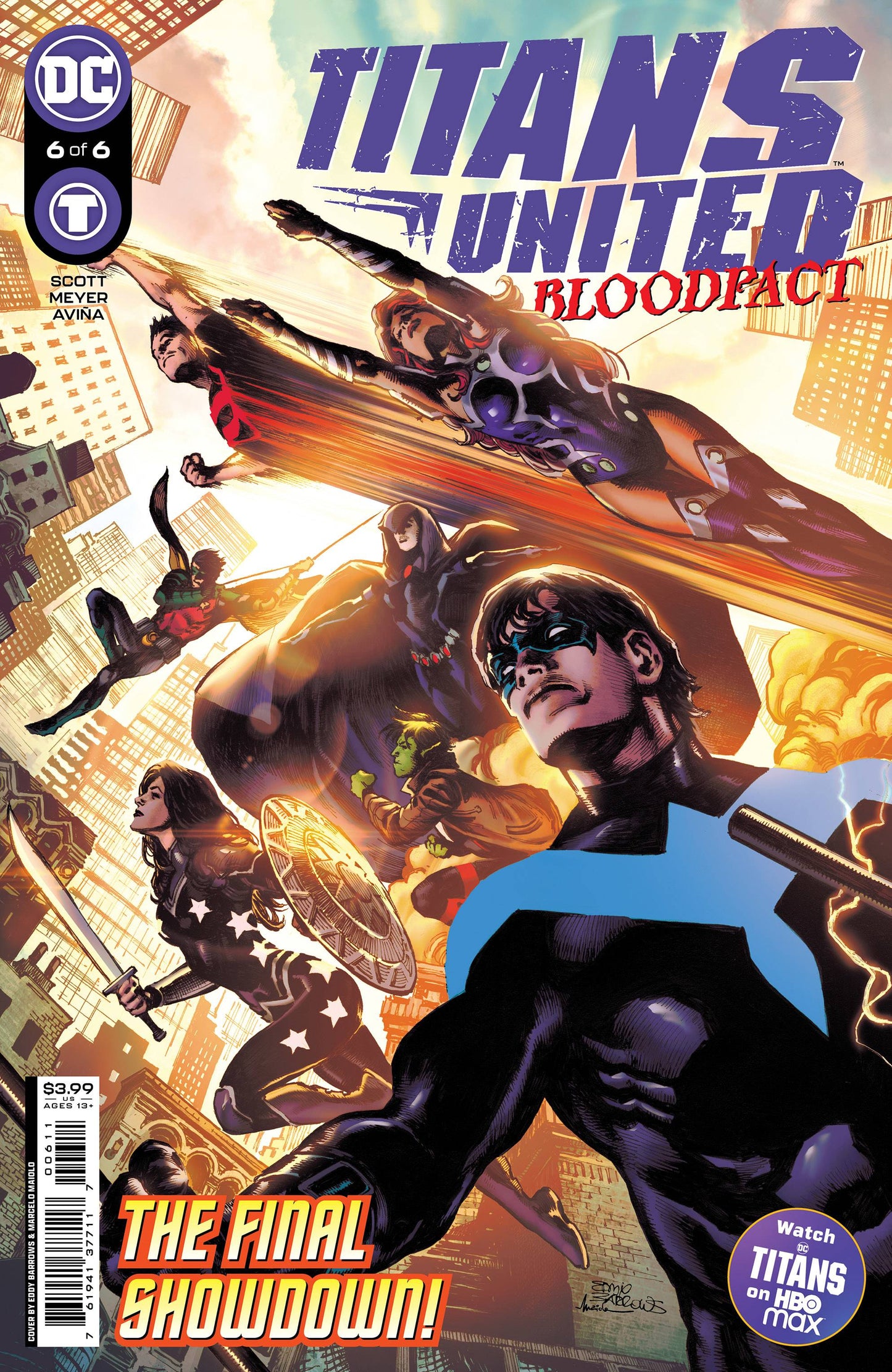 Titans United Bloodpact #6A (of 6)