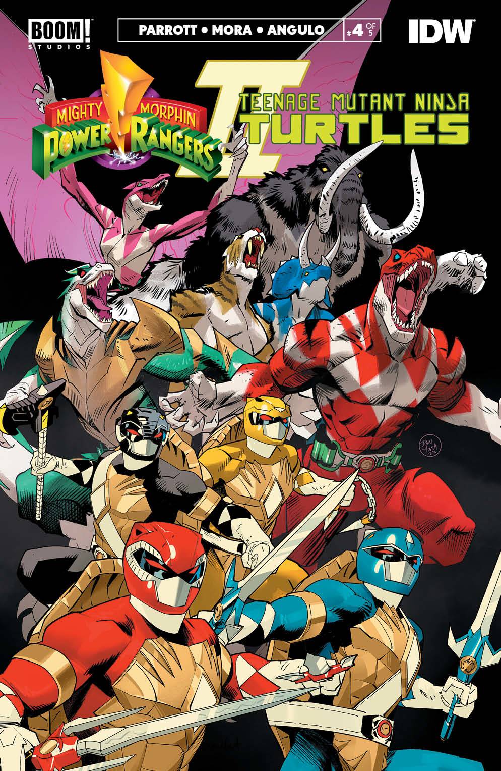 Mighty Morphin Power Rangers / Teenage Mutant Ninja Turtles 2 #4A (of 5)