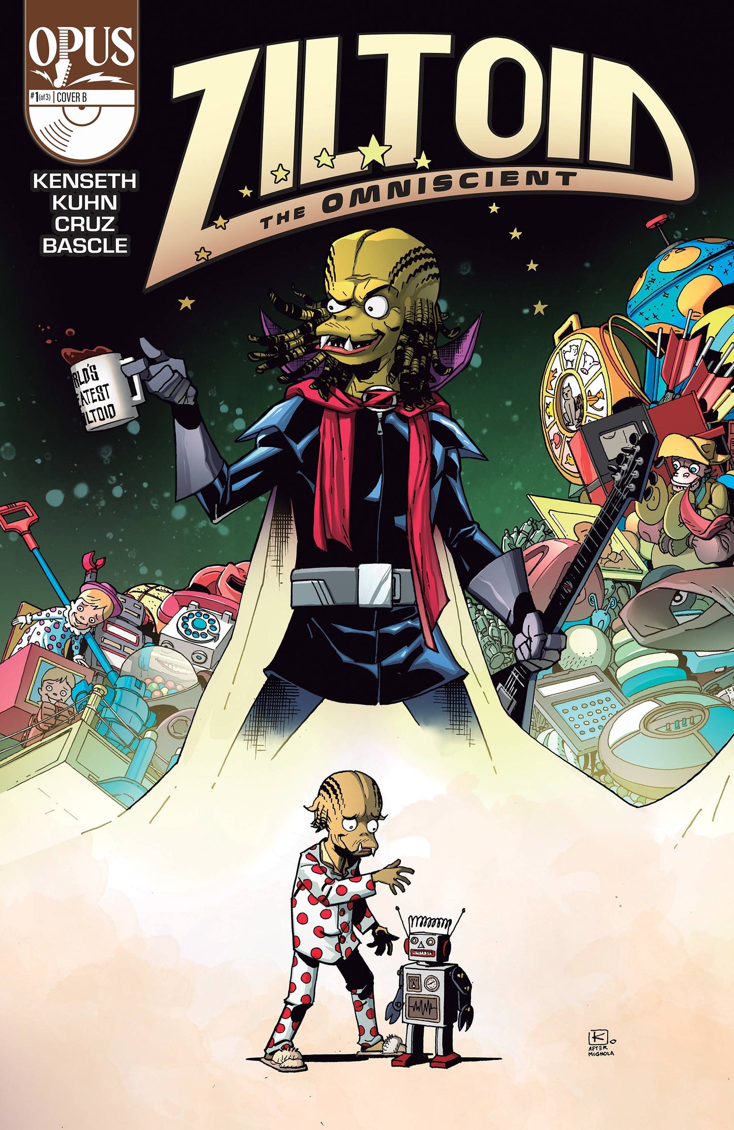Ziltoid the Omniscient #1B 1:5 Kuhn Incentive Variant