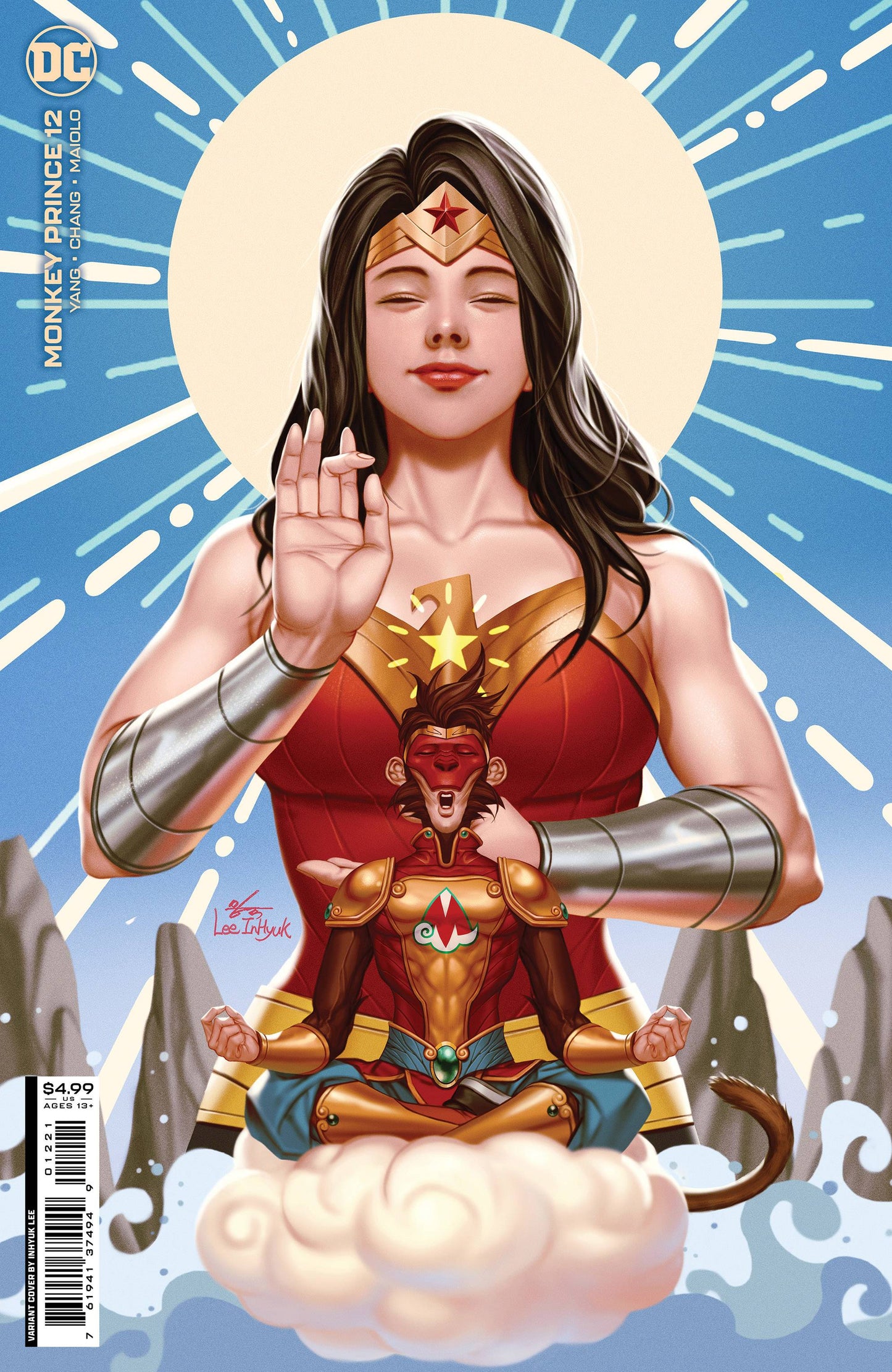 Monkey Prince #12B (of 12) Inhyuk Lee Variant
