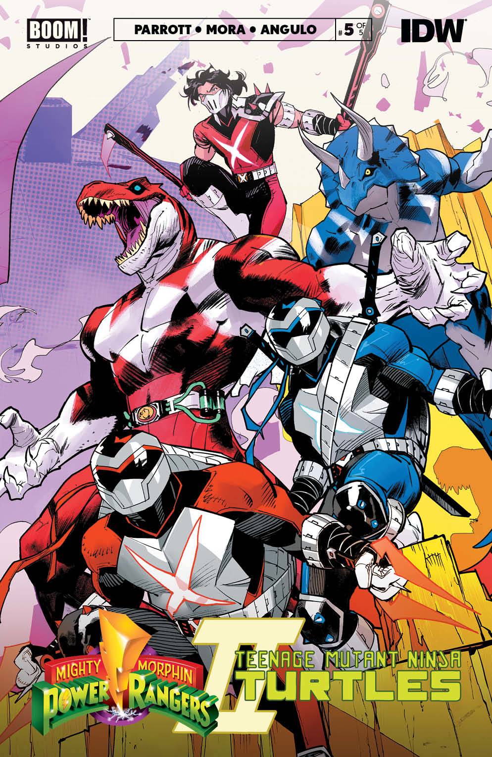 Mighty Morphin Power Rangers / Teenage Mutant Ninja Turtles 2 #5A (of 5)