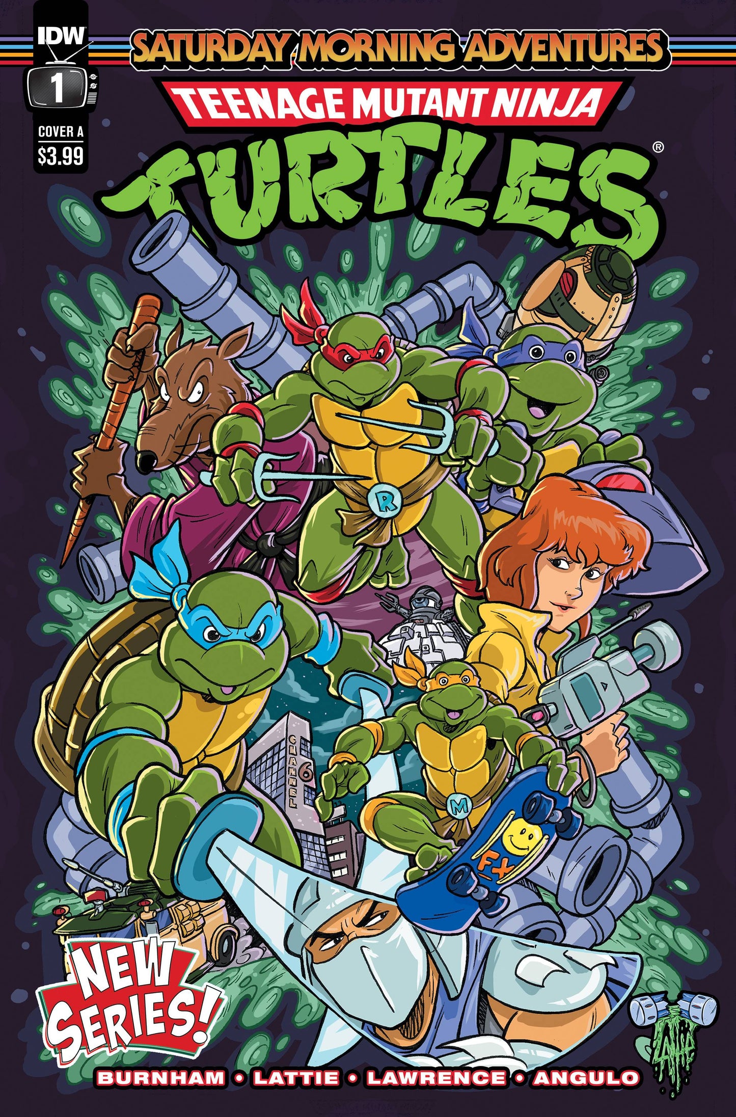 TMNT Saturday Morning Adventures Continued #1A