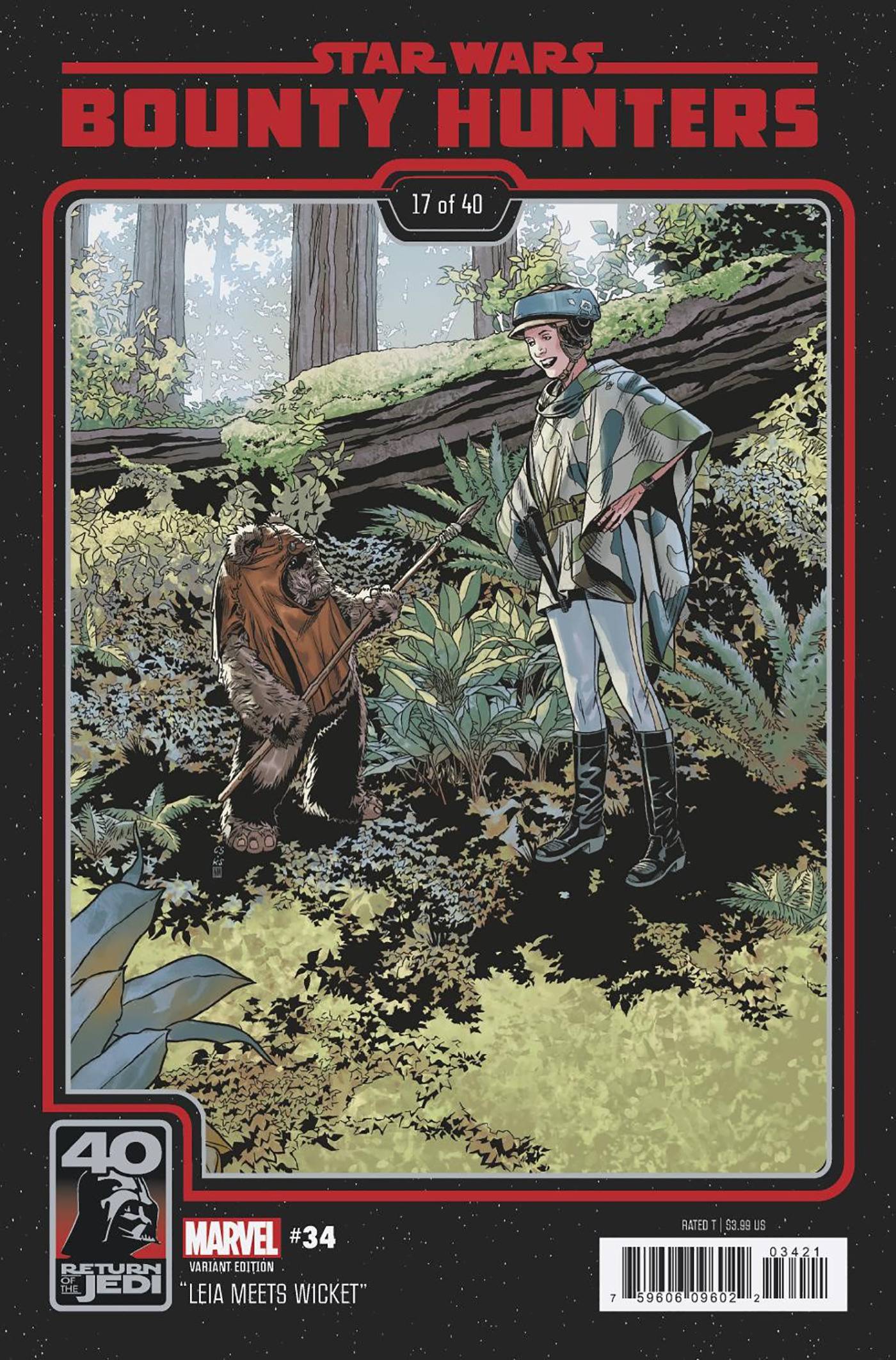 Star Wars: Bounty Hunters #34B Sprouse Variant