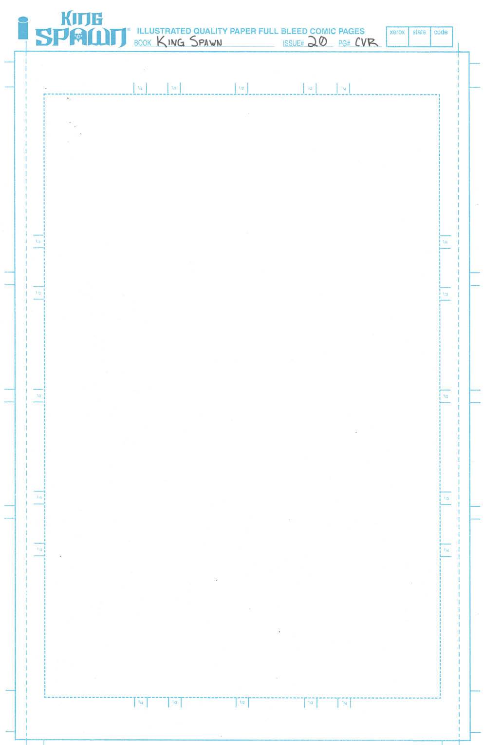 King Spawn #20C Blank Variant