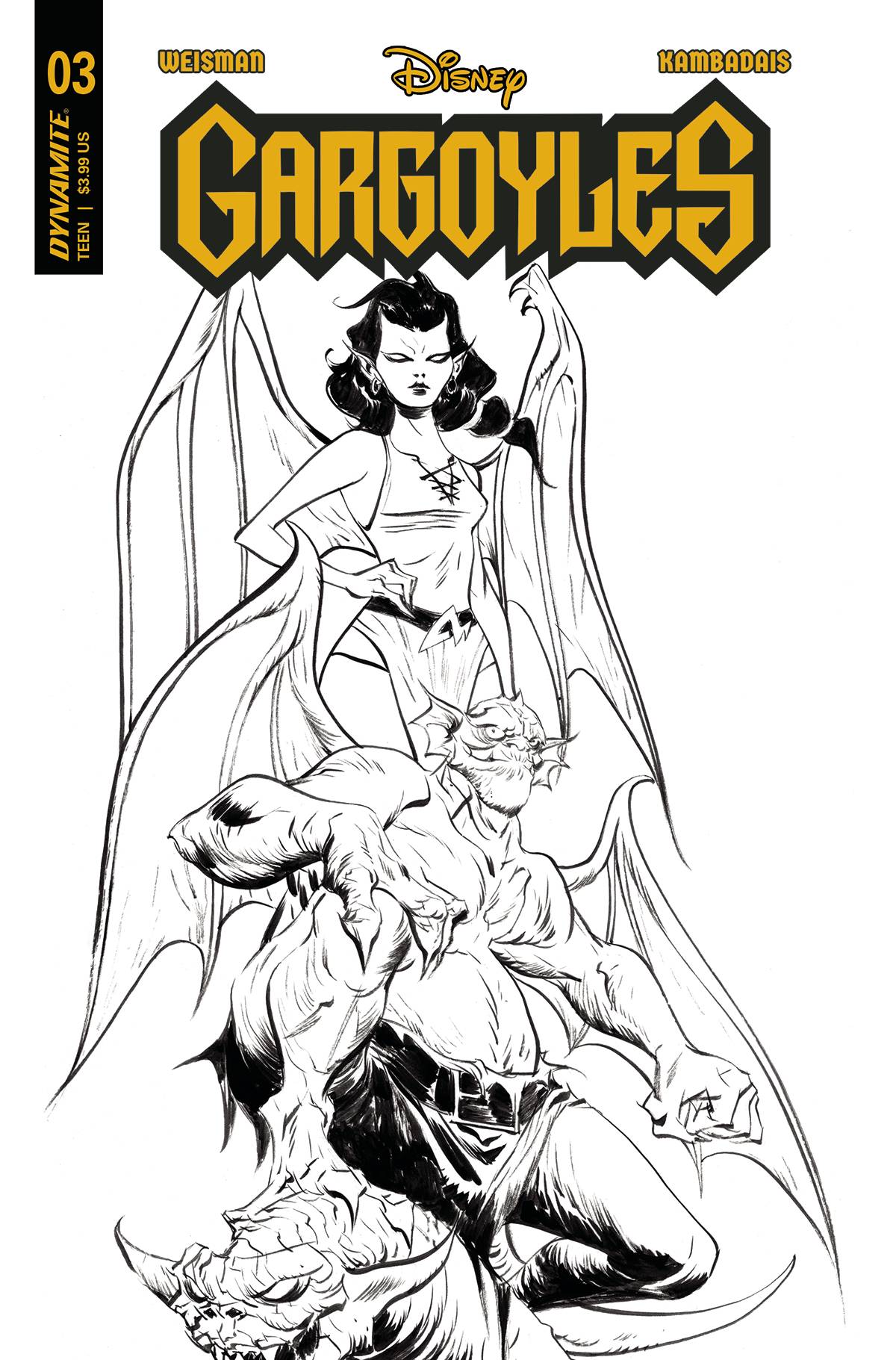 Gargoyles #3Y 1:10 Lee Incentive Variant