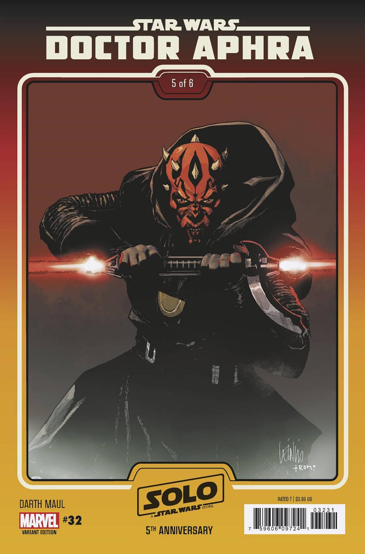 Star Wars: Doctor Aphra #32C Yu Variant