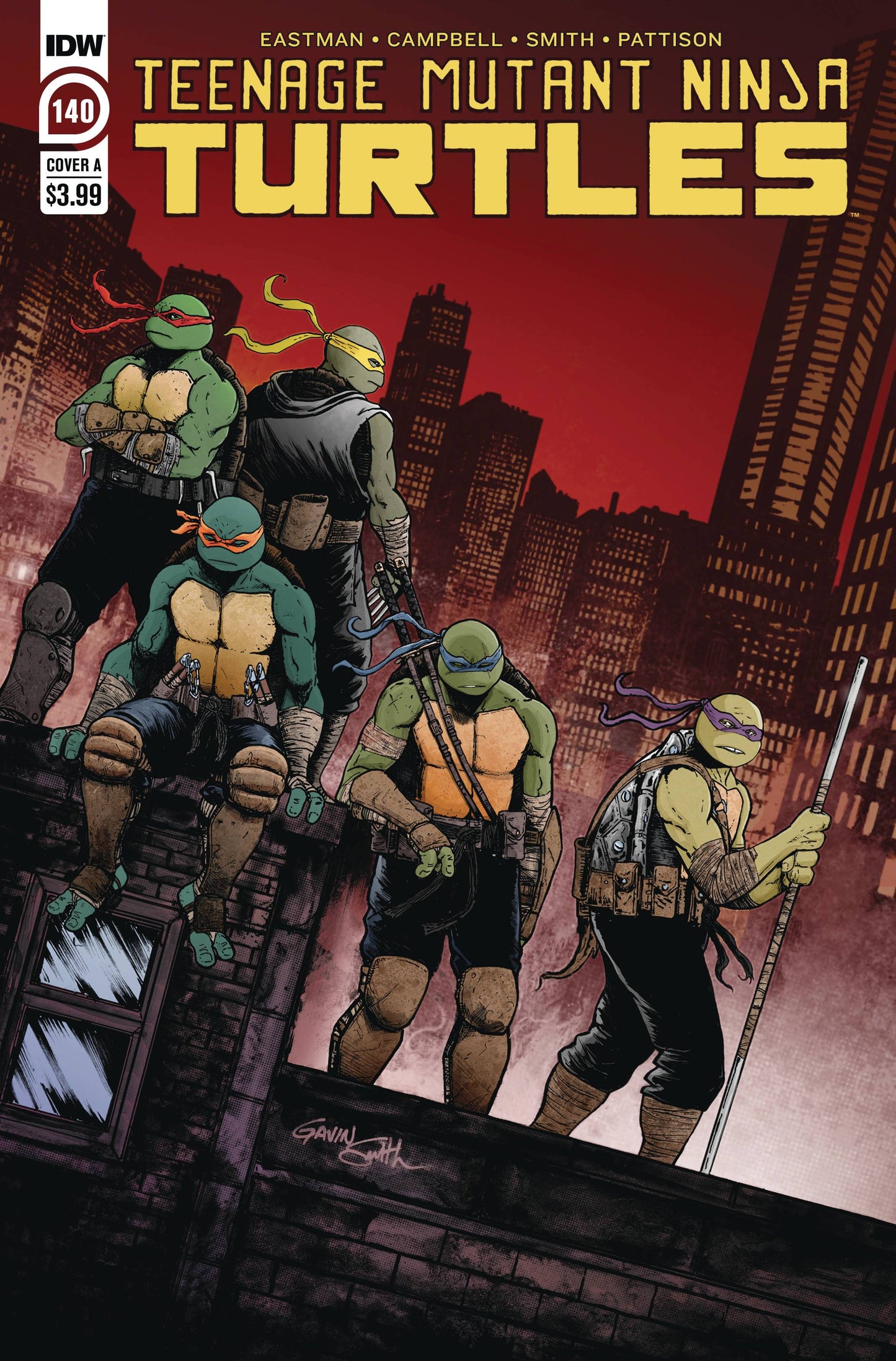 Teenage Mutant Ninja Turtles #140A