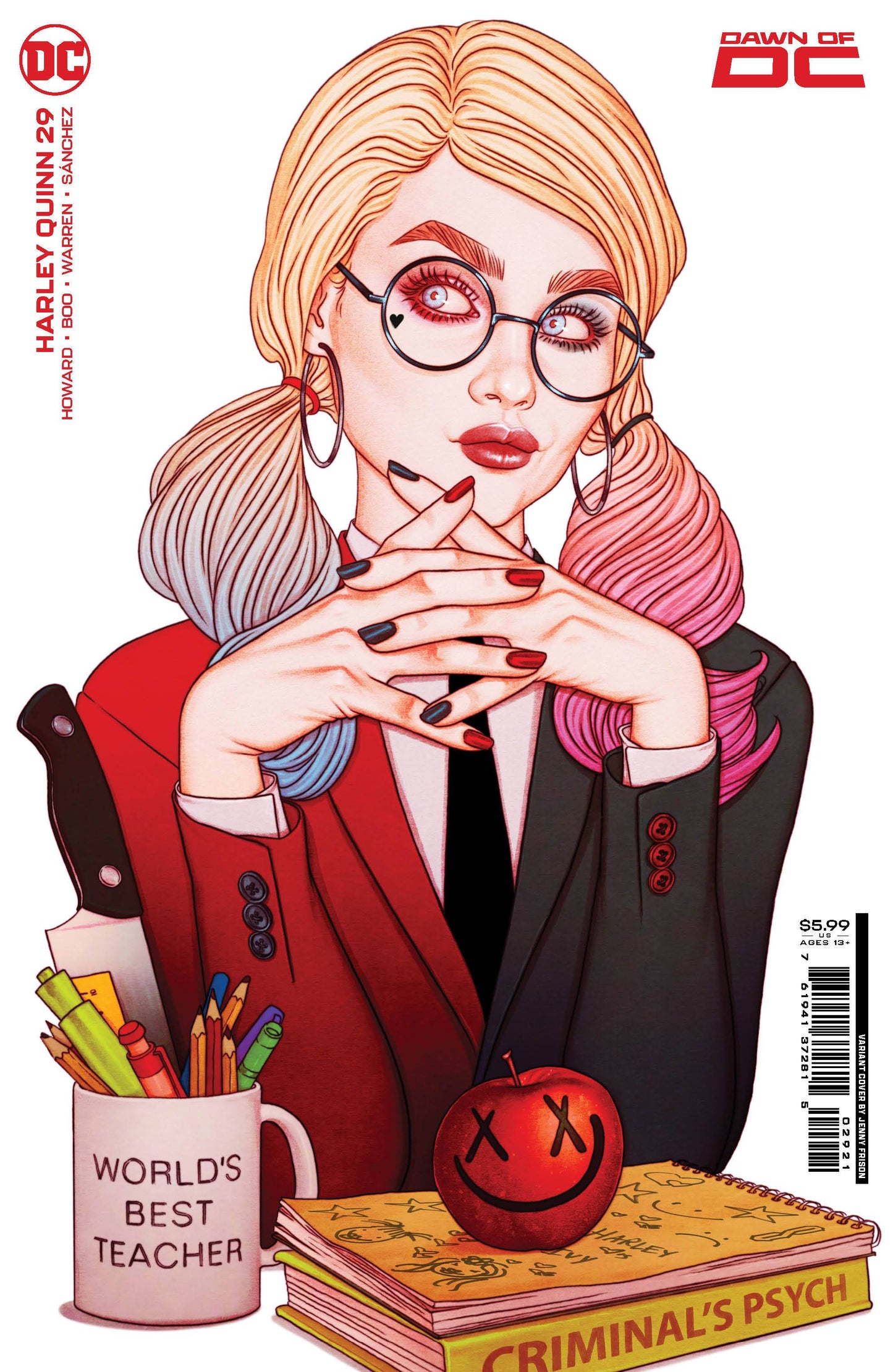 Harley Quinn #29B Frison Variant