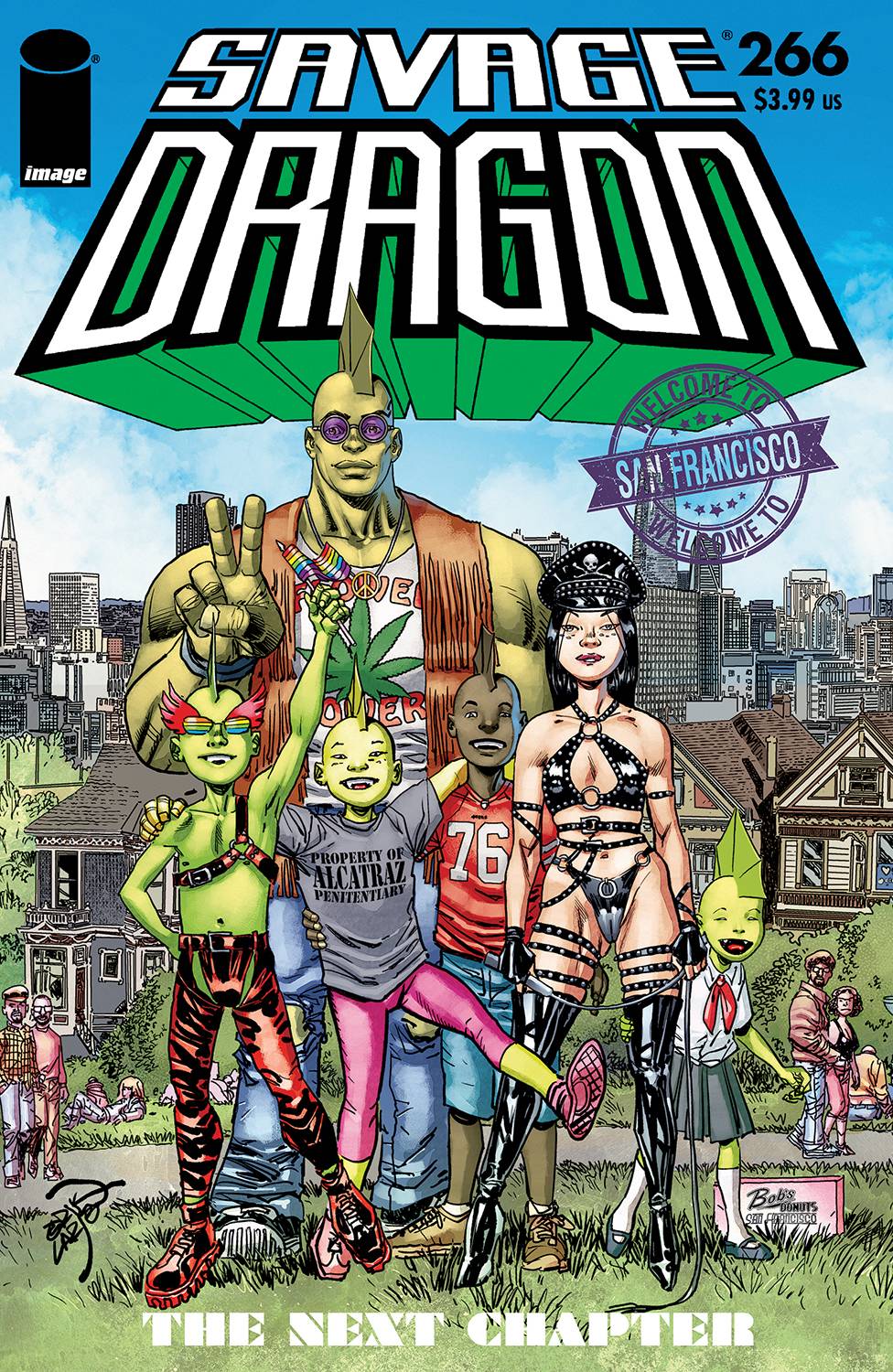 SAVAGE DRAGON #266A (MR)